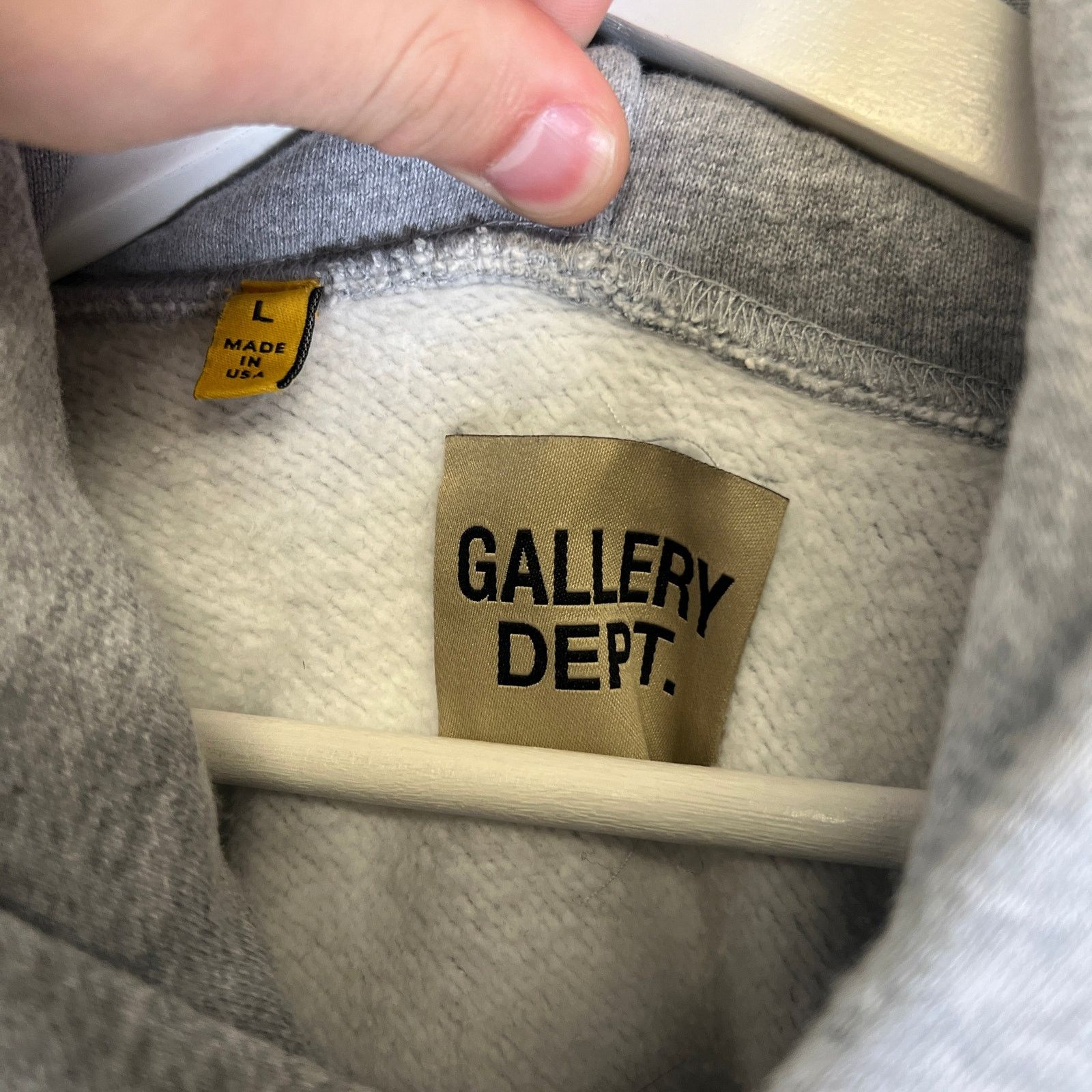 Gallery Dept. Gallery Dept Art Dept Logo Hoodie Size US L / EU 52-54 / 3 - 3 Thumbnail