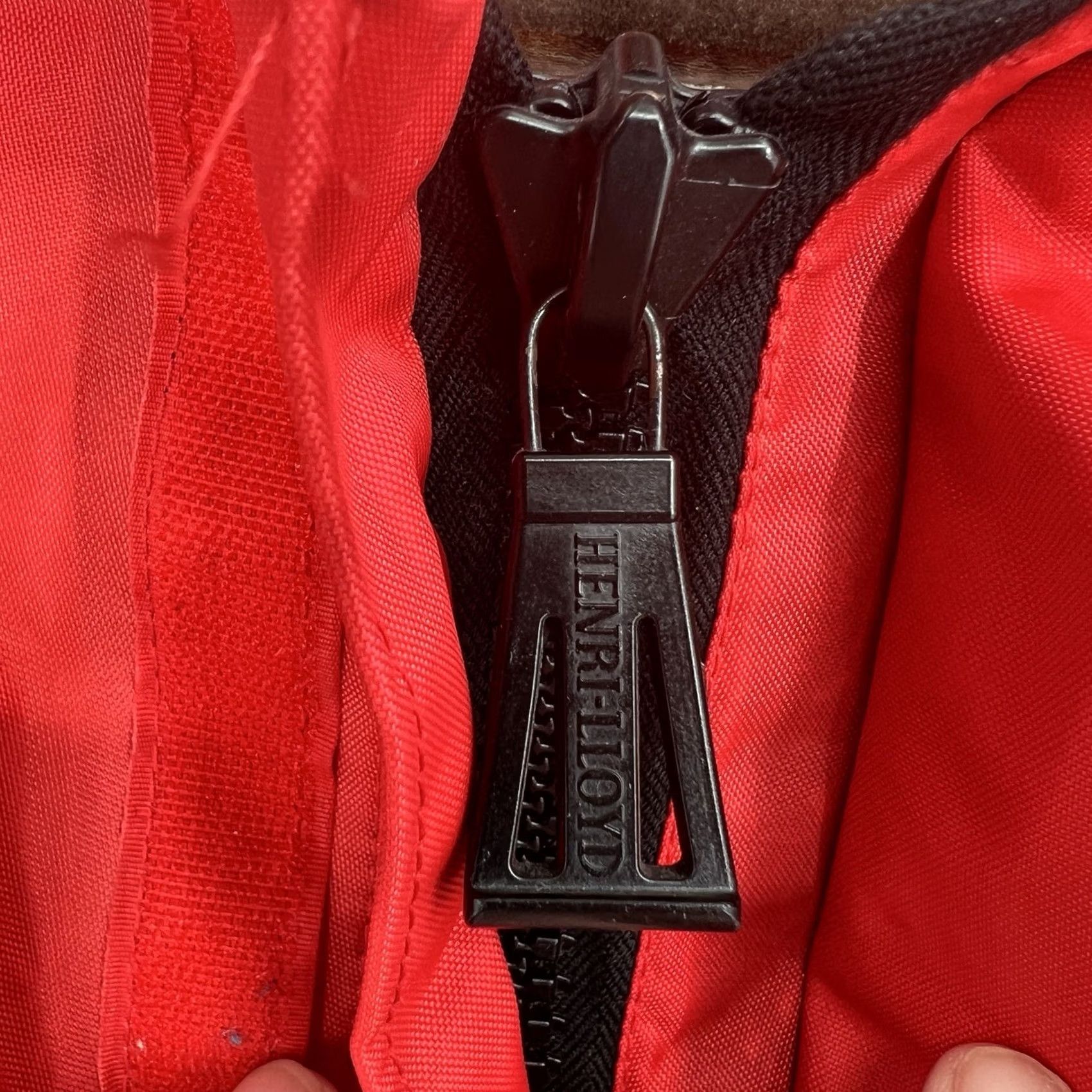 Henri Lloyd VINTAGE Henri Lloyd Sailing Nautical Jacket Full Zip 2XL Red Hooded Buckle Logo Zipper Waterproof Reflective Pockets Men Jacket Size US XXL / EU 58 / 5 - 7 Thumbnail