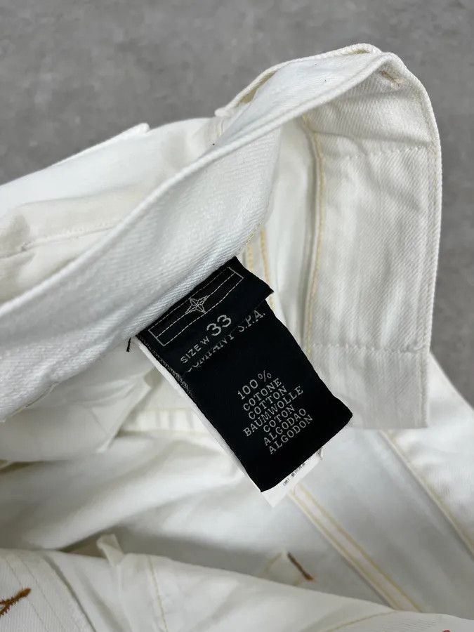 Stone Island Stone Island White Denim Jeans Size US 32 / EU 48 - 13 Thumbnail