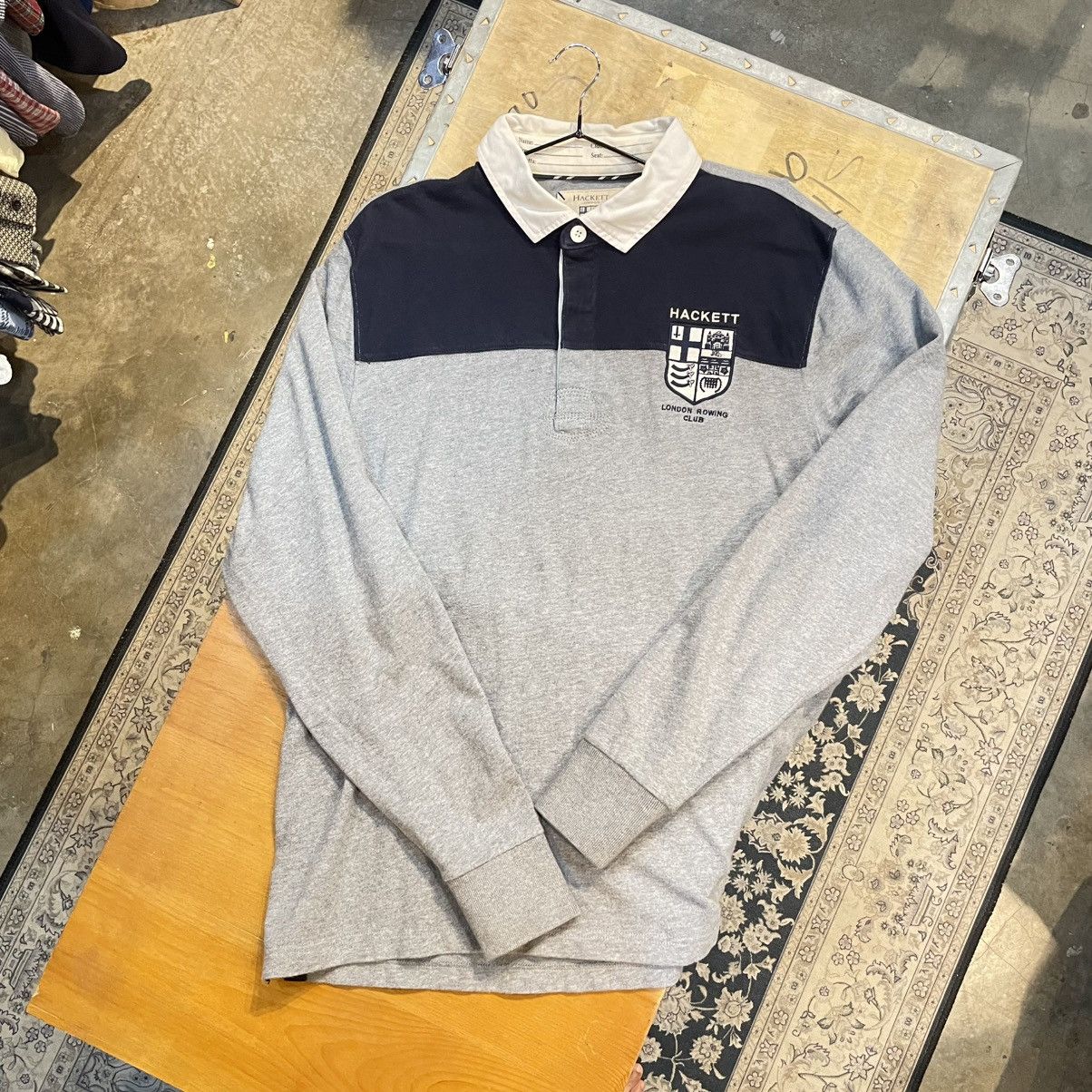 Hackett Hackett Rugby Shirt Size US XL / EU 56 / 4 - 1 Thumbnail