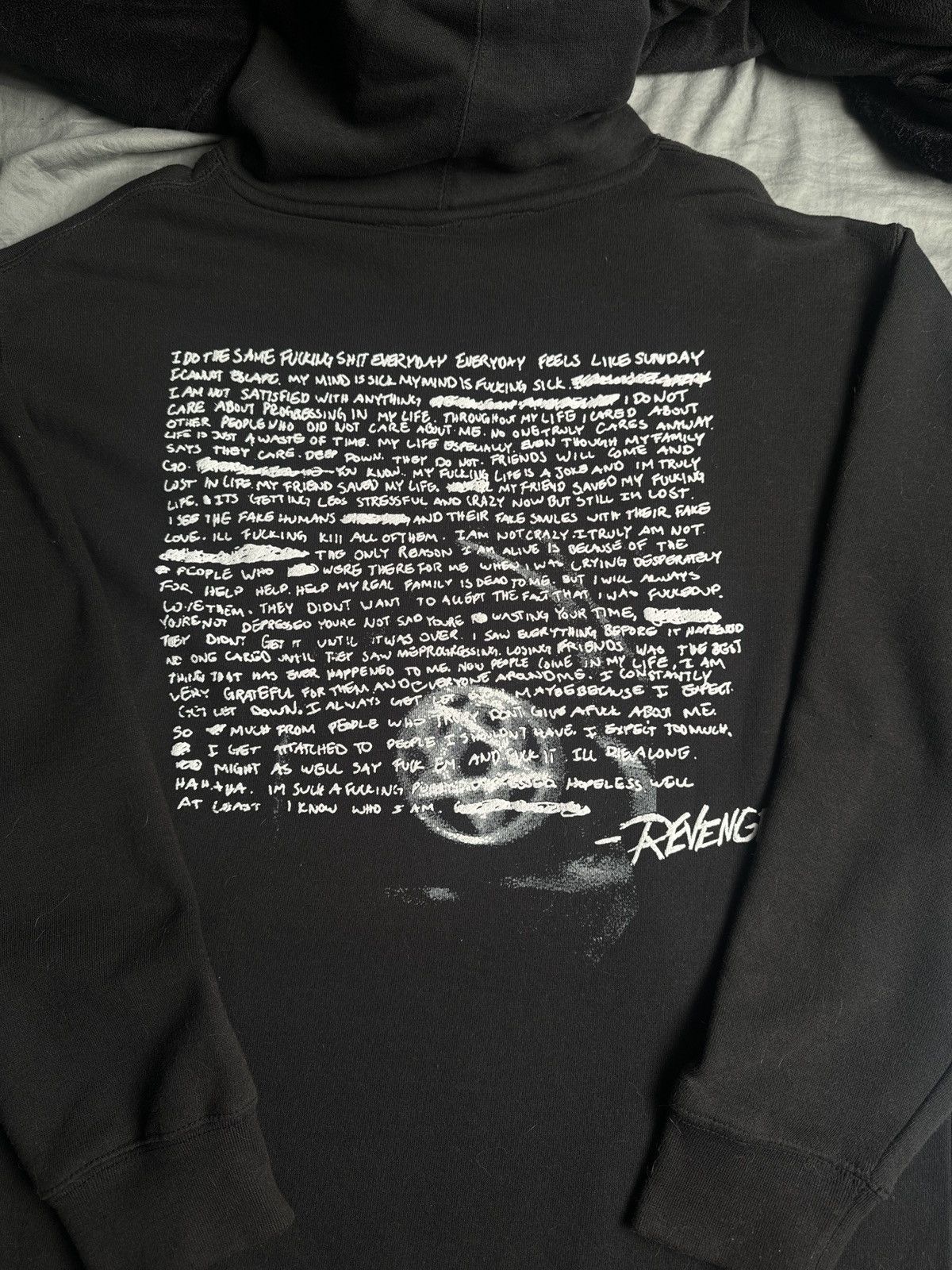 Revenge Revenge Letter Hoodie Size US M / EU 48-50 / 2 - 2 Thumbnail