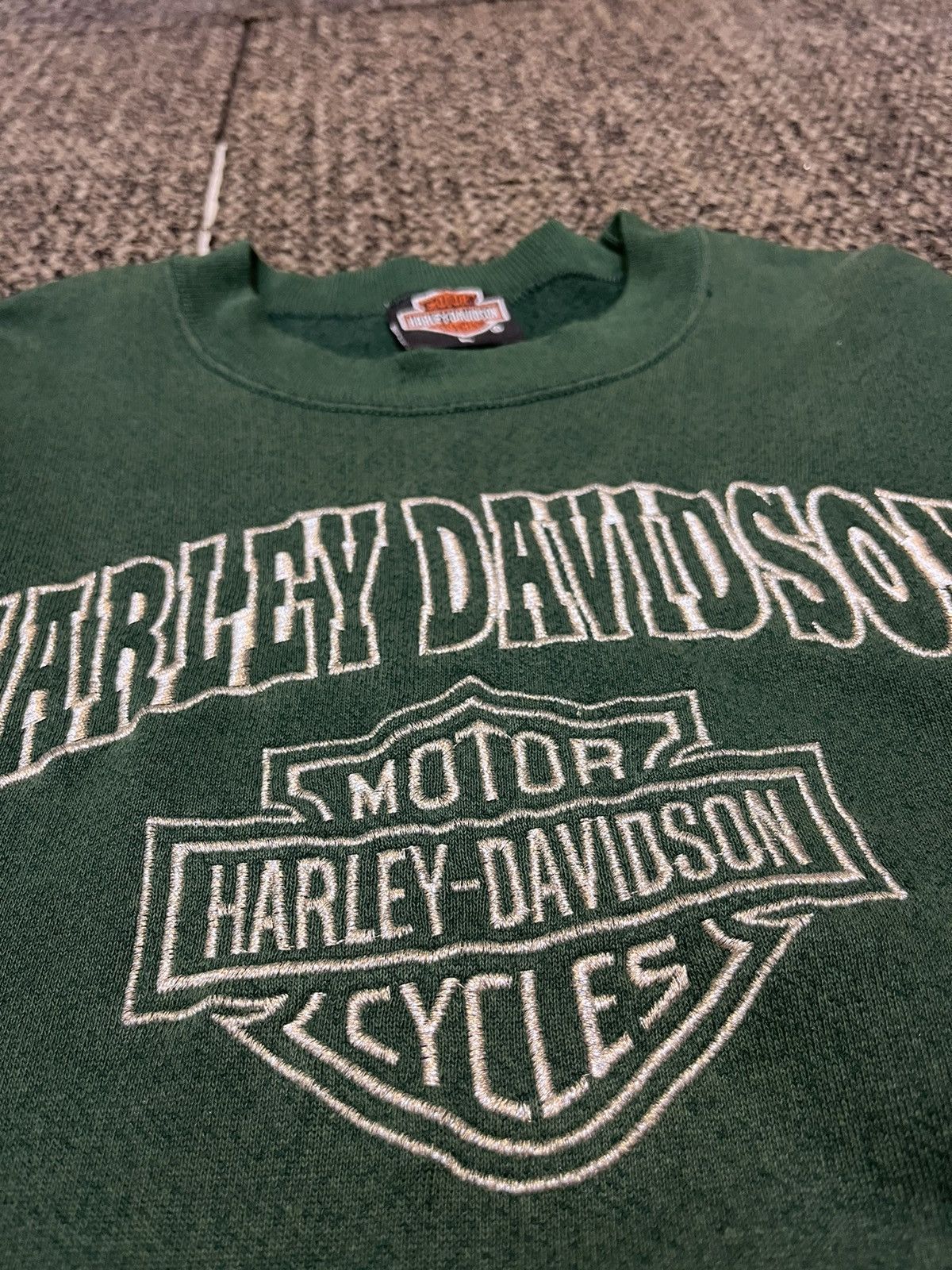 Harley Davidson × Vintage vintage harley davidson sweatershirt Size US L / EU 52-54 / 3 - 5 Thumbnail