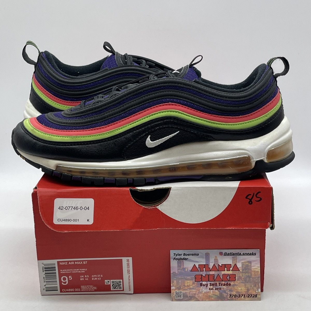 Nike Air max 97 joker Size US 9.5 / EU 42-43 - 1 Thumbnail