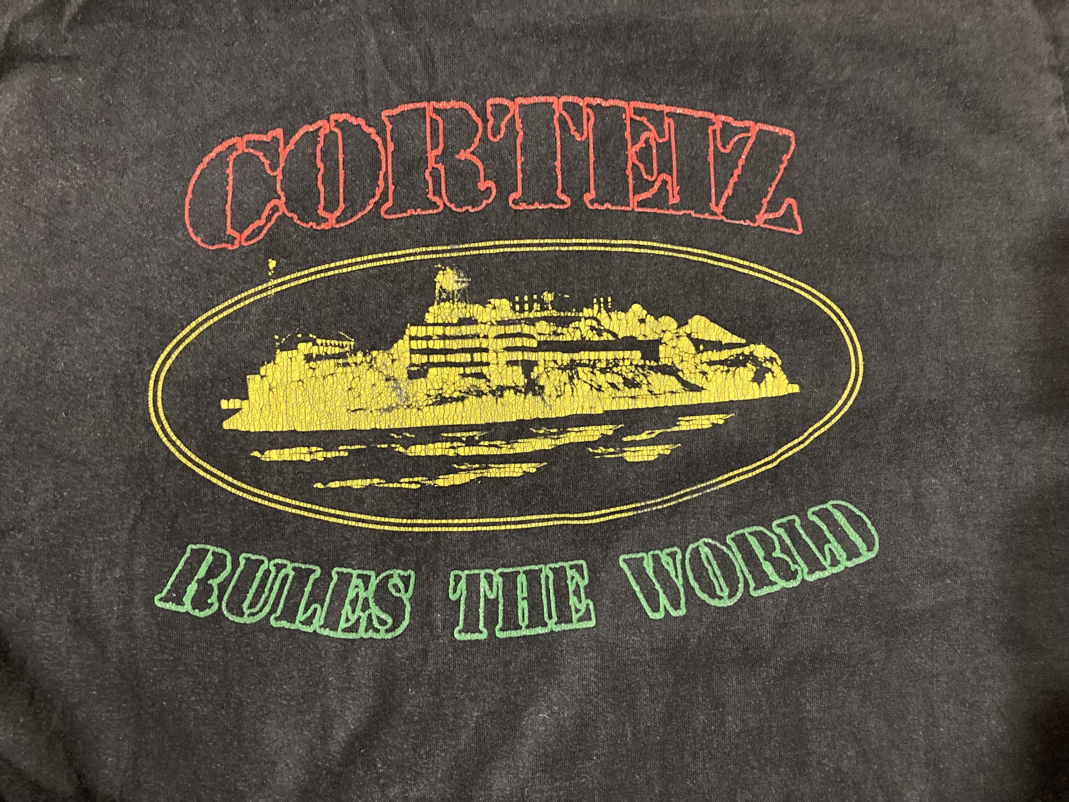 Corteiz Corteiz OG Carni Alcatraz Rules The World T-shirt Black Size US M / EU 48-50 / 2 - 5 Thumbnail