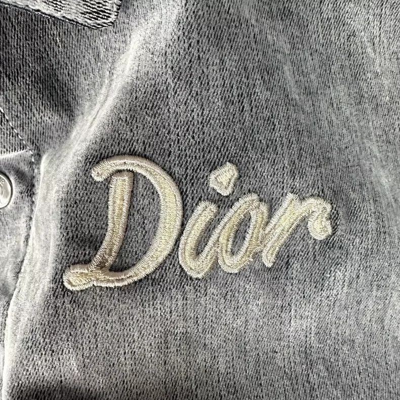 Dior Dior SS22 Logo Embroidered Denim Shirt Jacket Size US L / EU 52-54 / 3 - 4 Thumbnail