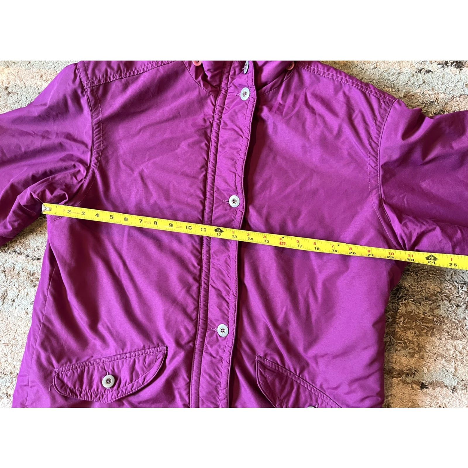 Vintage VINTAGE LL Bean Women's Full Zip Jacket Coat Purple 1X USA Purple Full Zip 1X Womens Jacket Size XL / US 12-14 / IT 48-50 - 6 Thumbnail