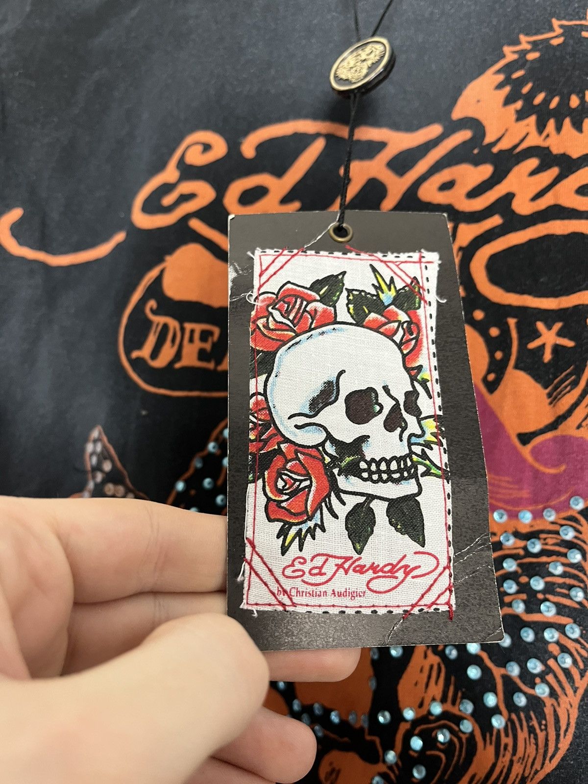 Ed Hardy Vintage Ed Hardy tshirt Size US S / EU 44-46 / 1 - 3 Thumbnail