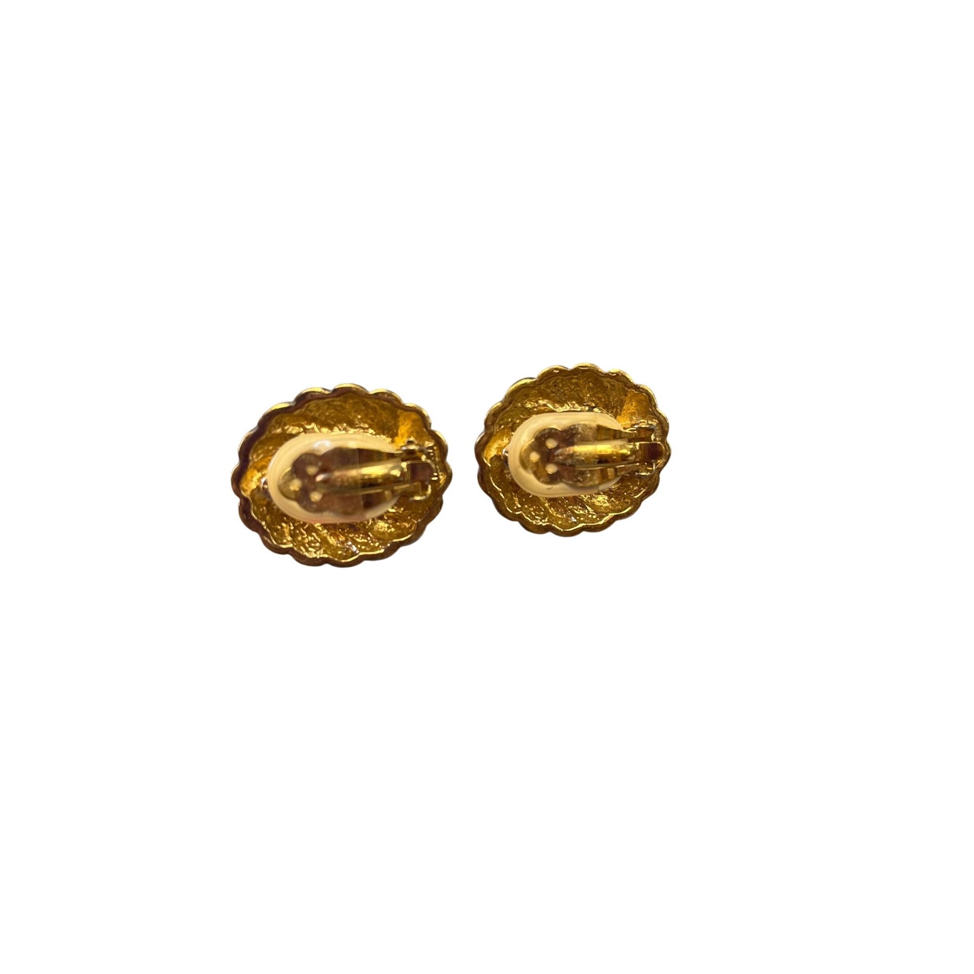 Other Panetta Vintage faux pearl rhinestones gold tone clip on ear Size ONE SIZE - 7 Thumbnail
