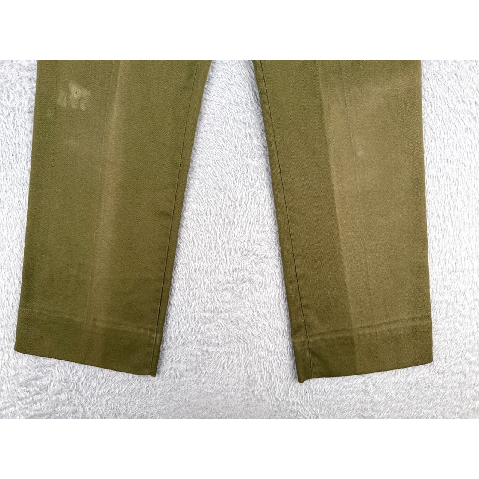 Vintage VINTAGE Boy Scouts Pants Boy Scouts of America Twill Cotton Green 27x27 Adult Mens Green Vintage Scout Pants 27x27 Size US 40 / EU 56 - 2 Thumbnail