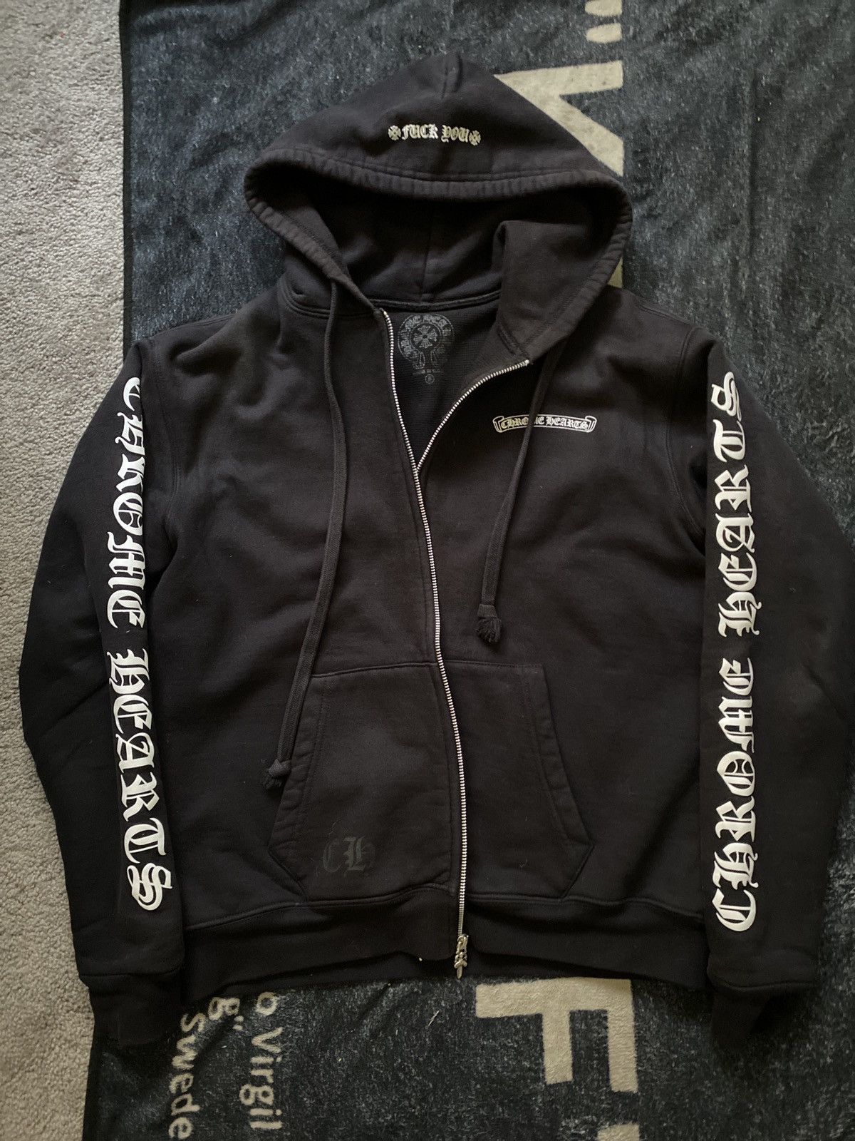Chrome Hearts Chrome Heart horseshoes thermal hoodie Size US S / EU 44-46 / 1 - 1 Thumbnail