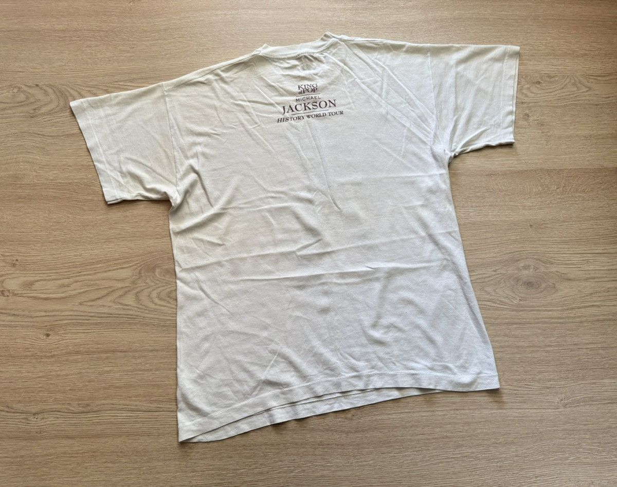 Band Tees Vintage 90’s Michael Jackson History World Tour T-Shirt Size US L / EU 52-54 / 3 - 5 Thumbnail