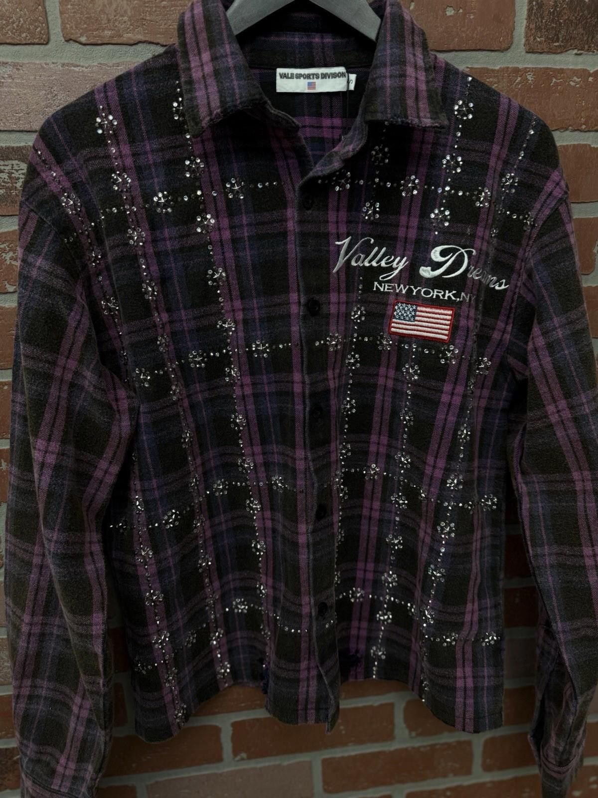Vale Vale Forever Valley Dreams Full Crystal Stone Flannel (S) Size US S / EU 44-46 / 1 - 9 Thumbnail