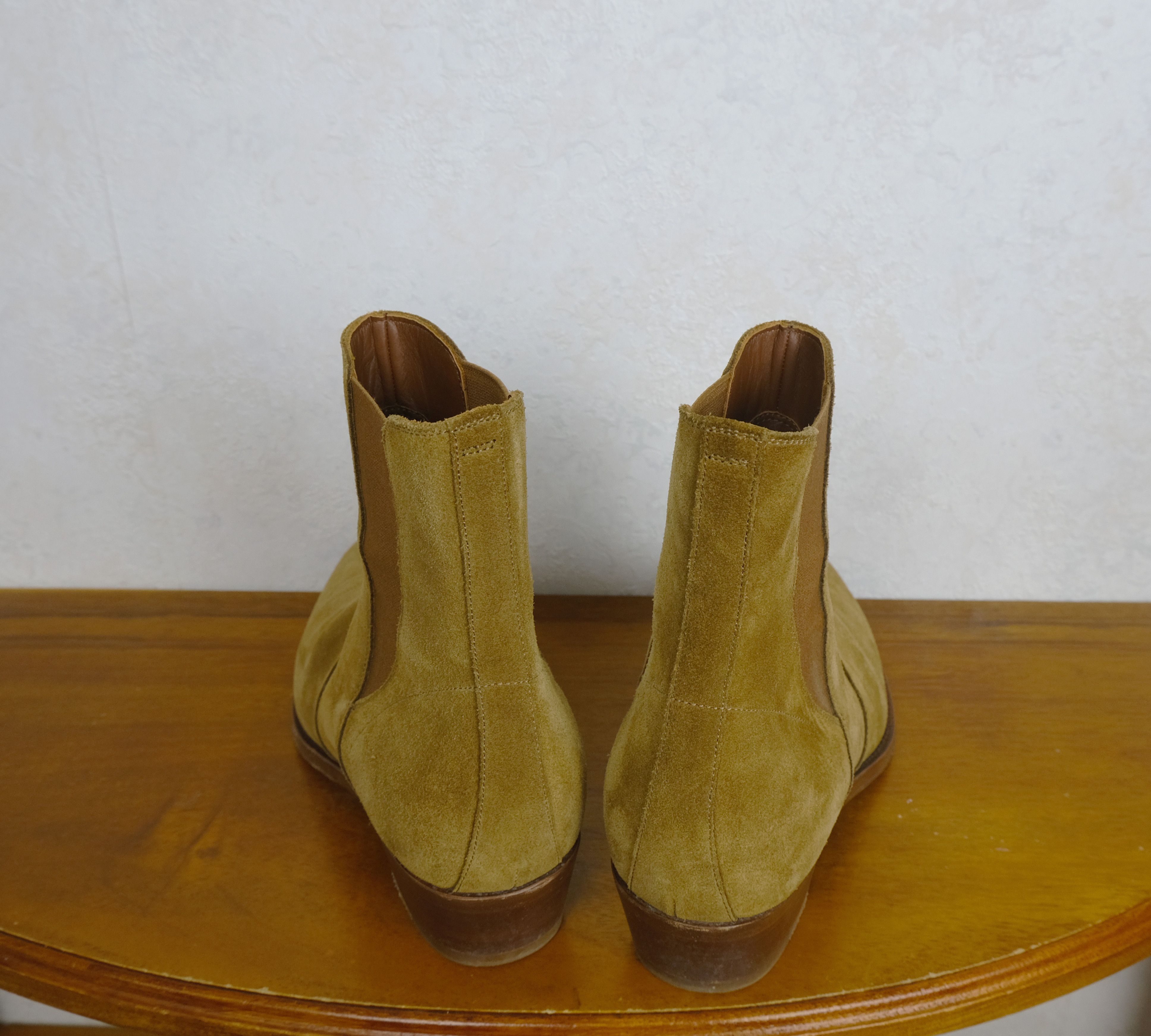 Celine Celine, brown suede cowboy boots, size 39 EU, RRP 950 e Size US 9 / IT 39 - 3 Thumbnail