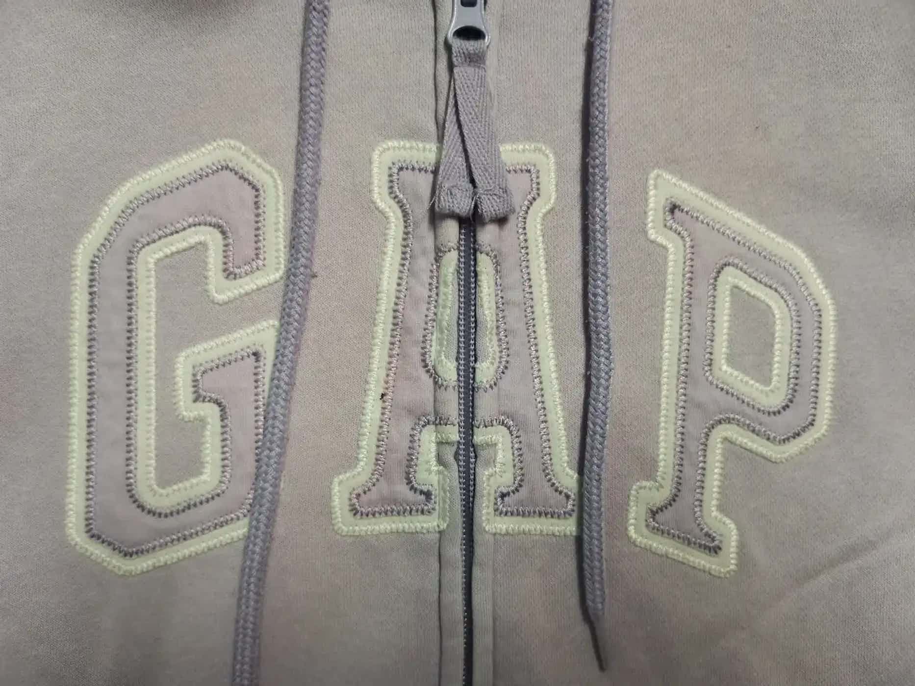 Gap Vintage GAP Big Logo Zipper Hoodie Size US XL / EU 56 / 4 - 2 Thumbnail