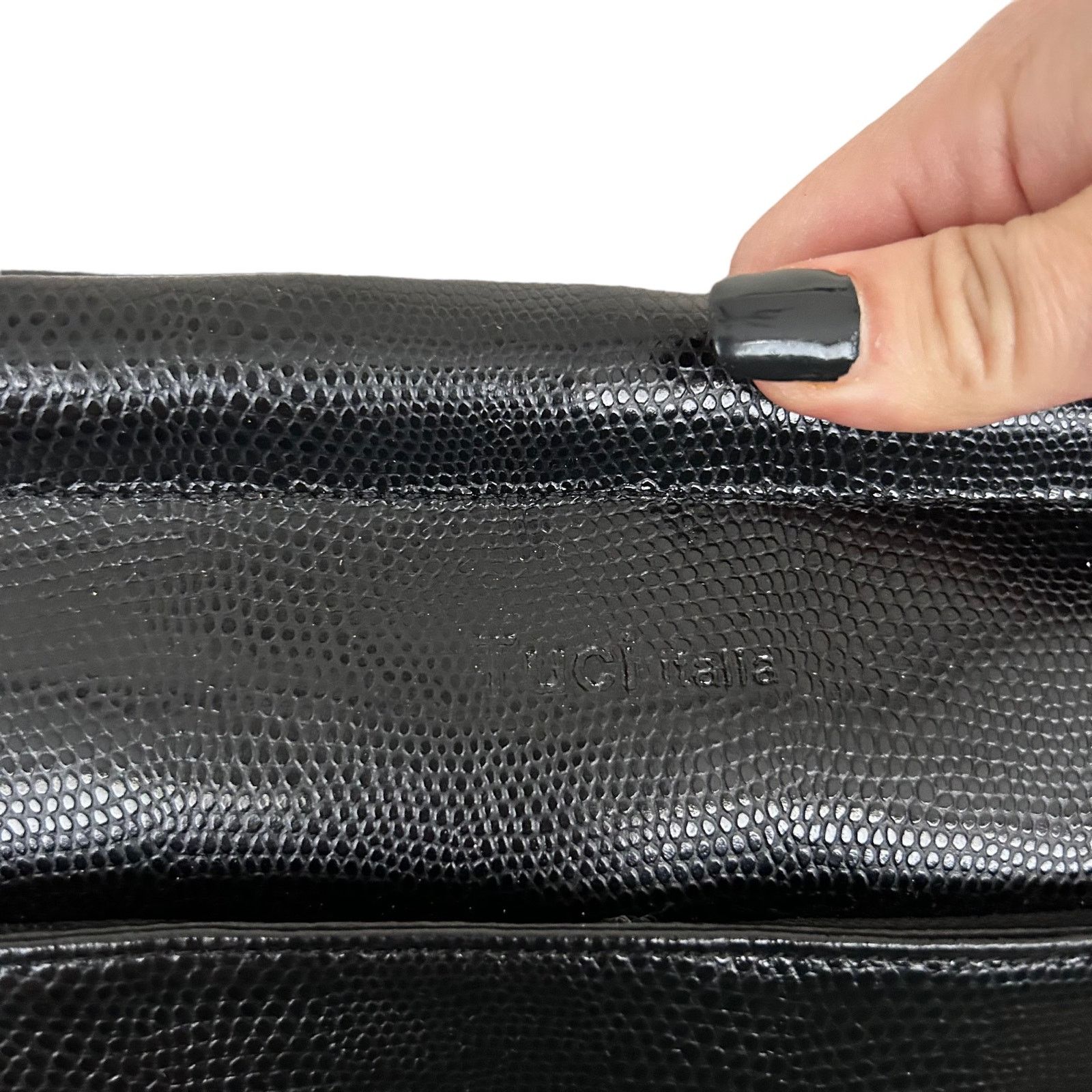 Other Tuci Italia Black Leather Crossbody Bag Size ONE SIZE - 4 Thumbnail