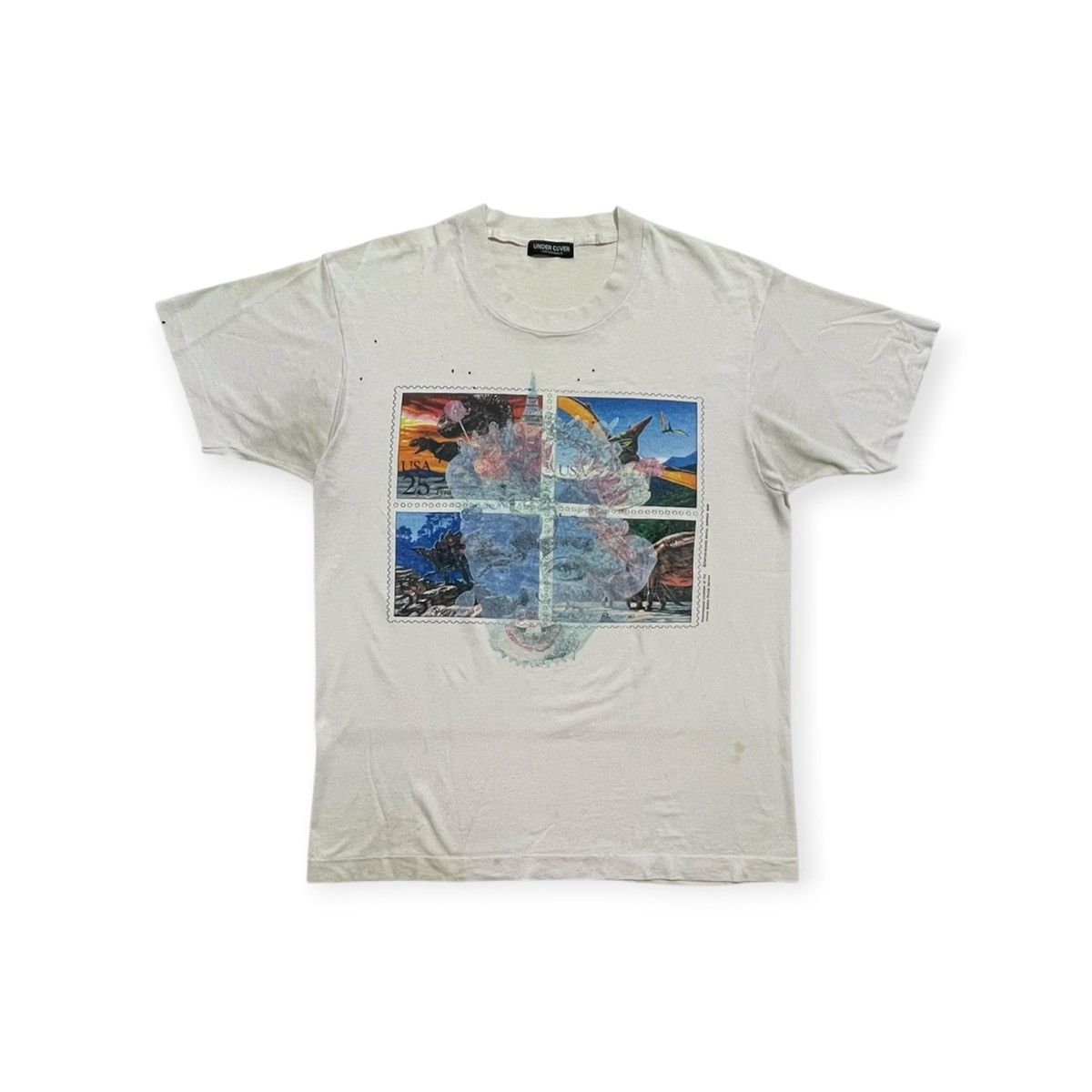 Undercover Archive Undercover USPS Stamp Overlay T-Shirt Size US L / EU 52-54 / 3 - 8 Thumbnail