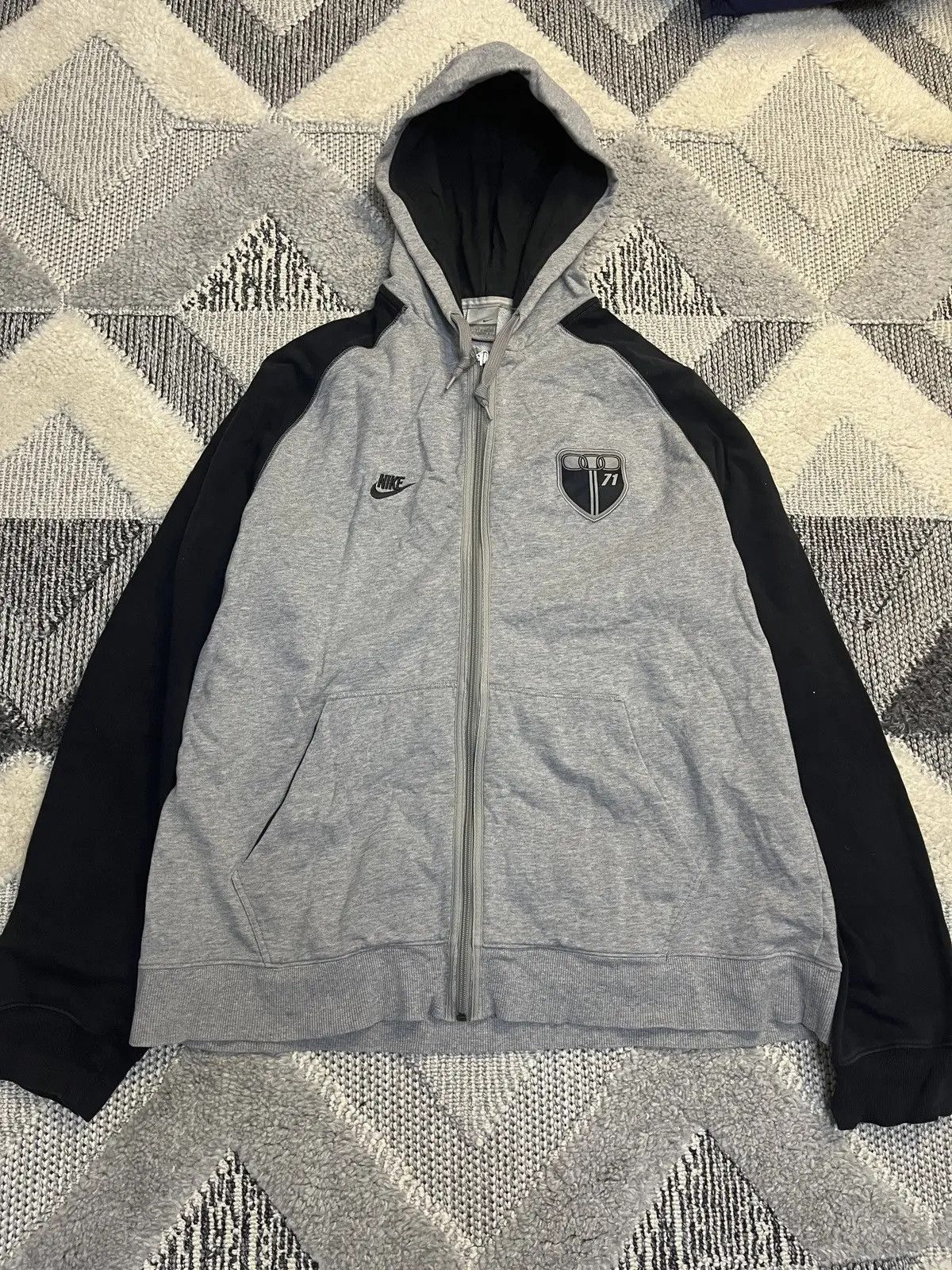 Nike NIKE ATHLETIC VINTAGE HOODIE DRILL Size US XL / EU 56 / 4 - 1 Thumbnail