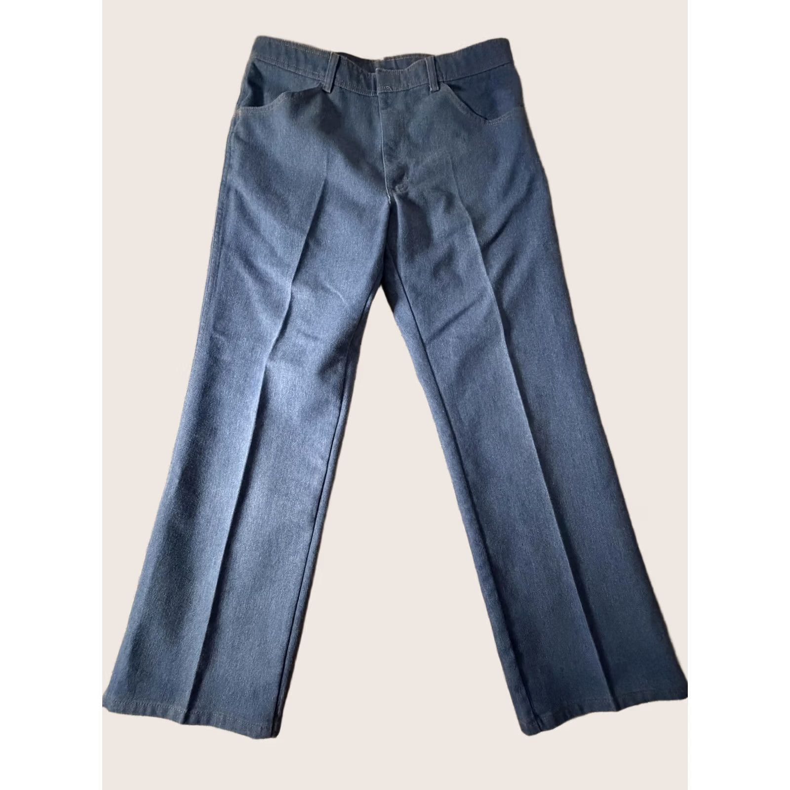 Wrangler Wrangler Jeans Mens 36x29 Light Wash Blue Denim Straight Leg Regular Fit Pants Size US 36 / EU 52 - 1 Thumbnail