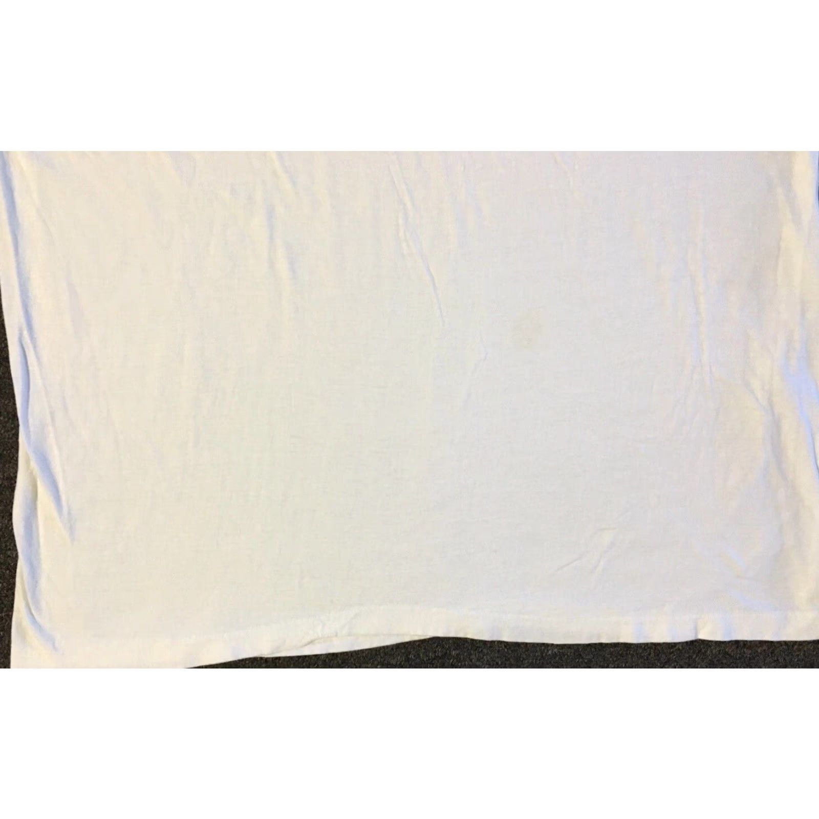 Hanes VINTAGE Hanes Shirt XL White 90s Grunge Punk Skate Surf Track Trucker Biker Motorcycle Distressed 80s 90s USA Classic Logo Classic Designer Fitness Size US XL / EU 56 / 4 - 3 Thumbnail