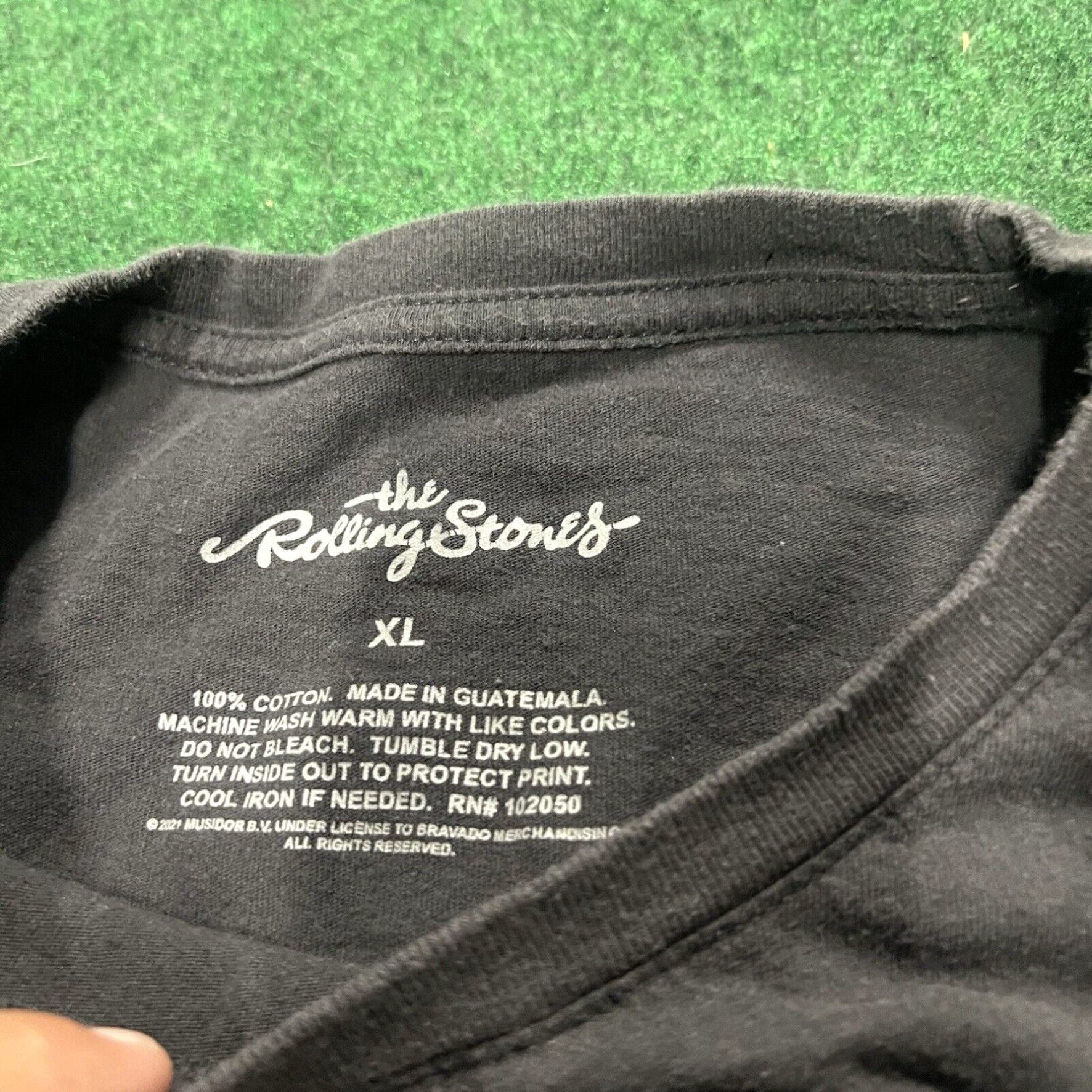 Vintage The Rolling Stones Tongue Tee Shirt Black Red 100% Cotton XL Womens Graphic Soft Size XL / US 12-14 / IT 48-50 - 3 Thumbnail