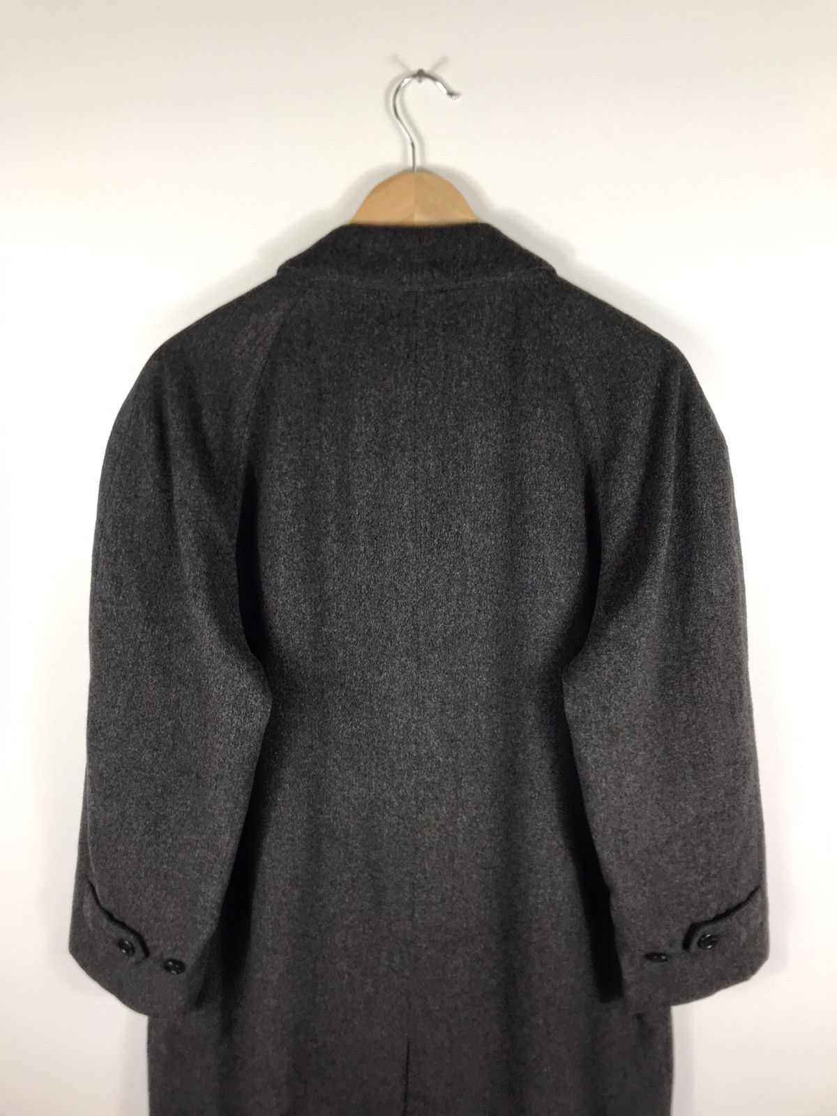 Yves Saint Laurent Yves Saint Laurent Diffusion Homme Vintage OverCoat Gray Size US M / EU 48-50 / 2 - 16 Thumbnail