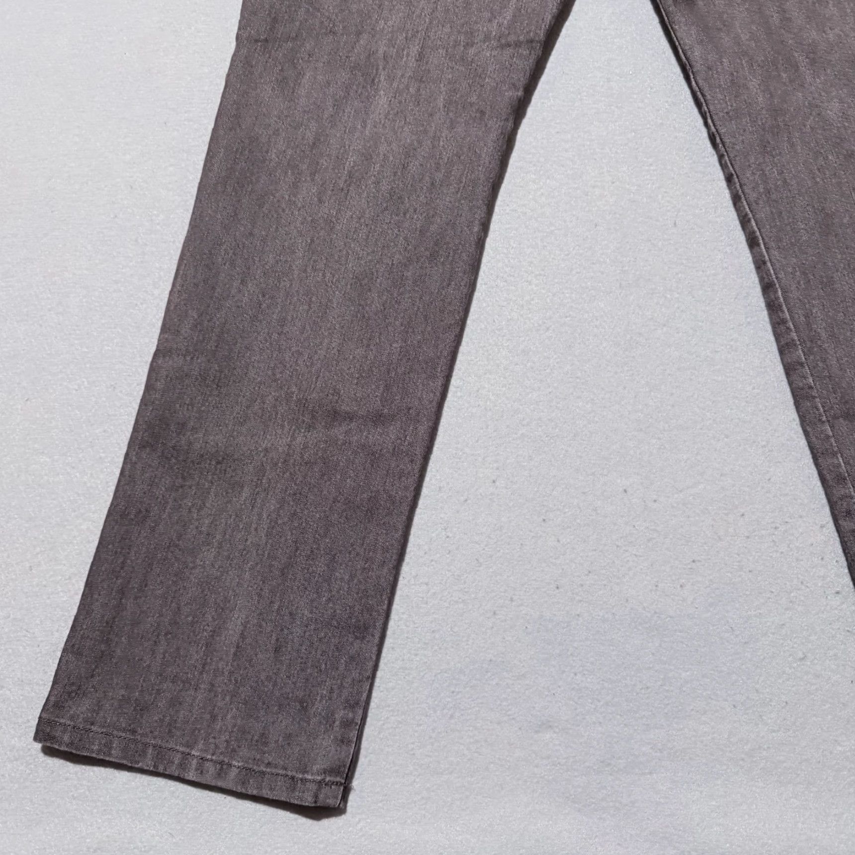 Gloria Vanderbilt Gloria Vanderbilt Amanda Jeans Bootcut Gray Denim Stretch High Rise Straight 14 Size 36" / US 14 / IT 50 - 7 Thumbnail