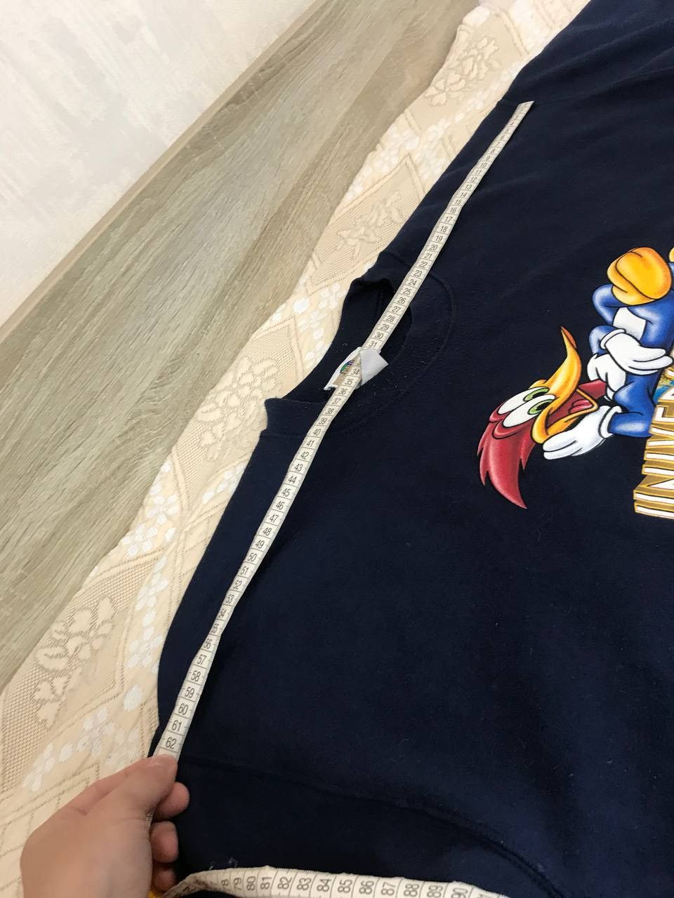 Universal Studios 🔥 90s Universal Studios Woody Woodpecker Sweatshirt Disney Size US XL / EU 56 / 4 - 13 Thumbnail