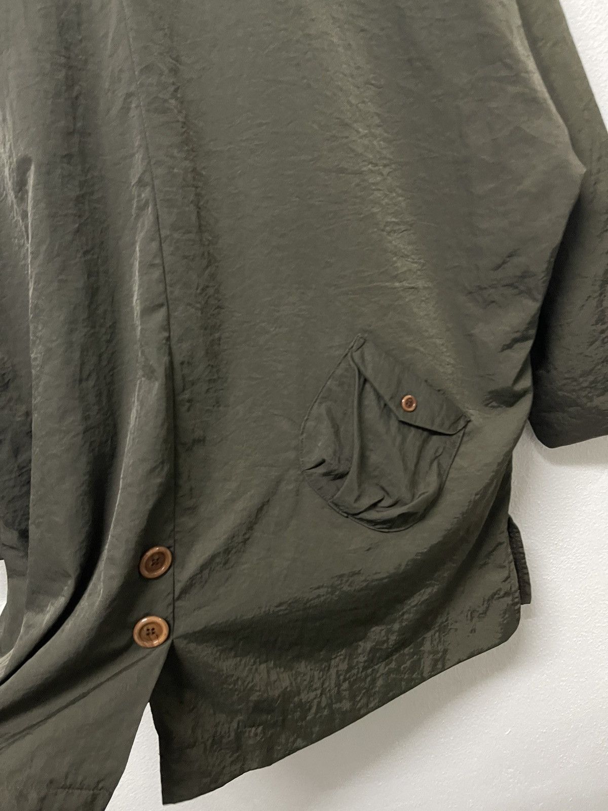 Yohji Yamamoto 1990s Y’S COLLECTION YOHJI YAMAMOTO BUTTON UP JACKET Size US L / EU 52-54 / 3 - 15 Thumbnail