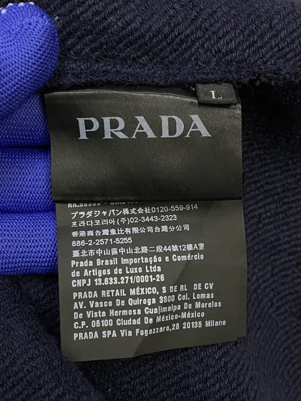 Prada Prada Neoprene Crewneck Sweatshirt Size US L / EU 52-54 / 3 - 11 Thumbnail