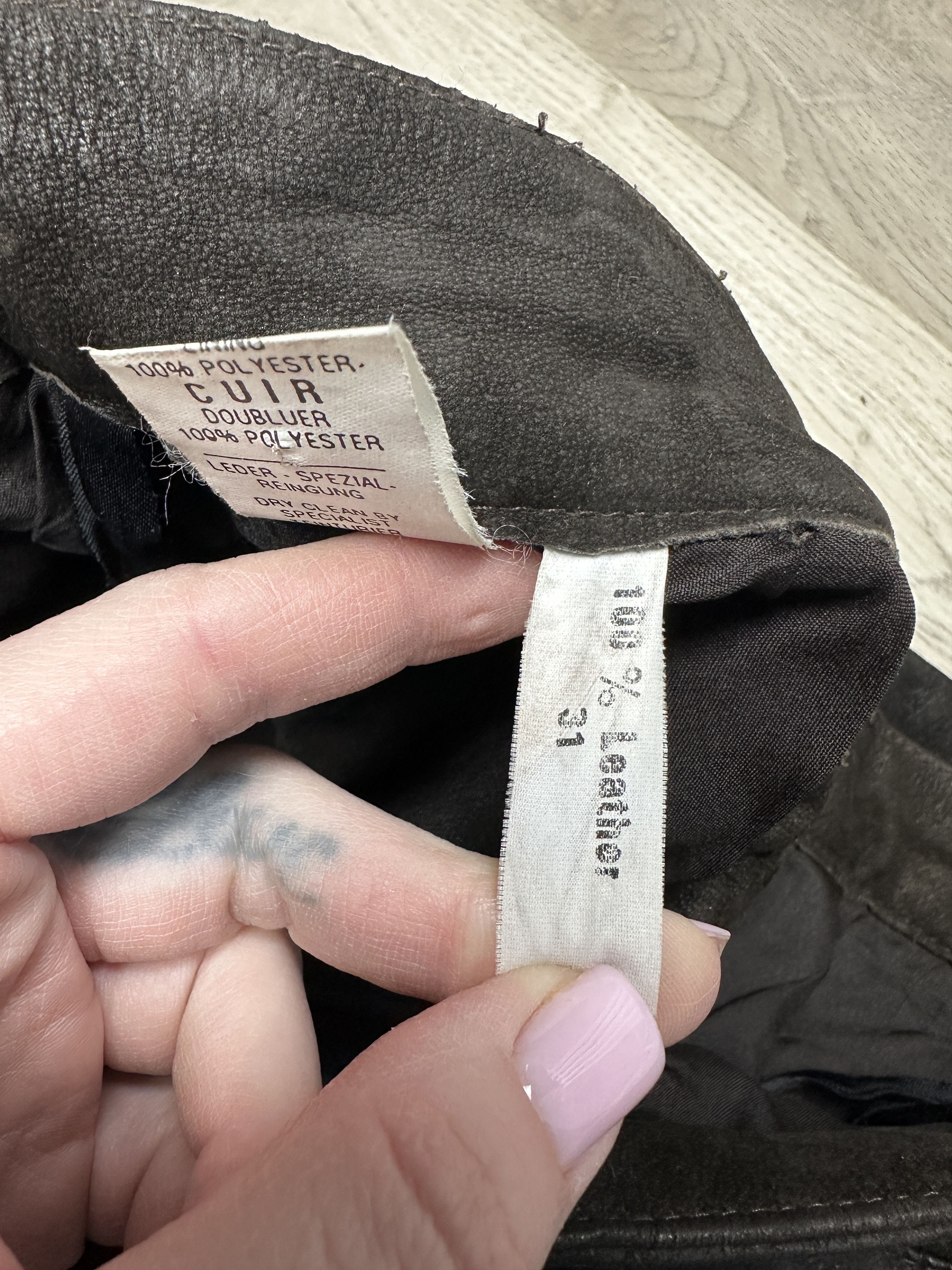 Genuine Leather Vintage Genuine Leather Pants Biker Motorcycle Size US 31 - 5 Thumbnail