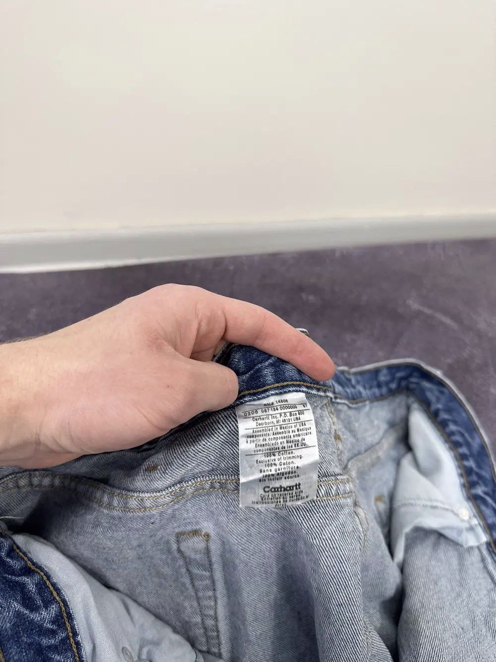 Carhartt Vintage Carhartt USA Distressed Baggy Hype Opium Work Jeans Size US 40 / EU 56 - 20 Thumbnail