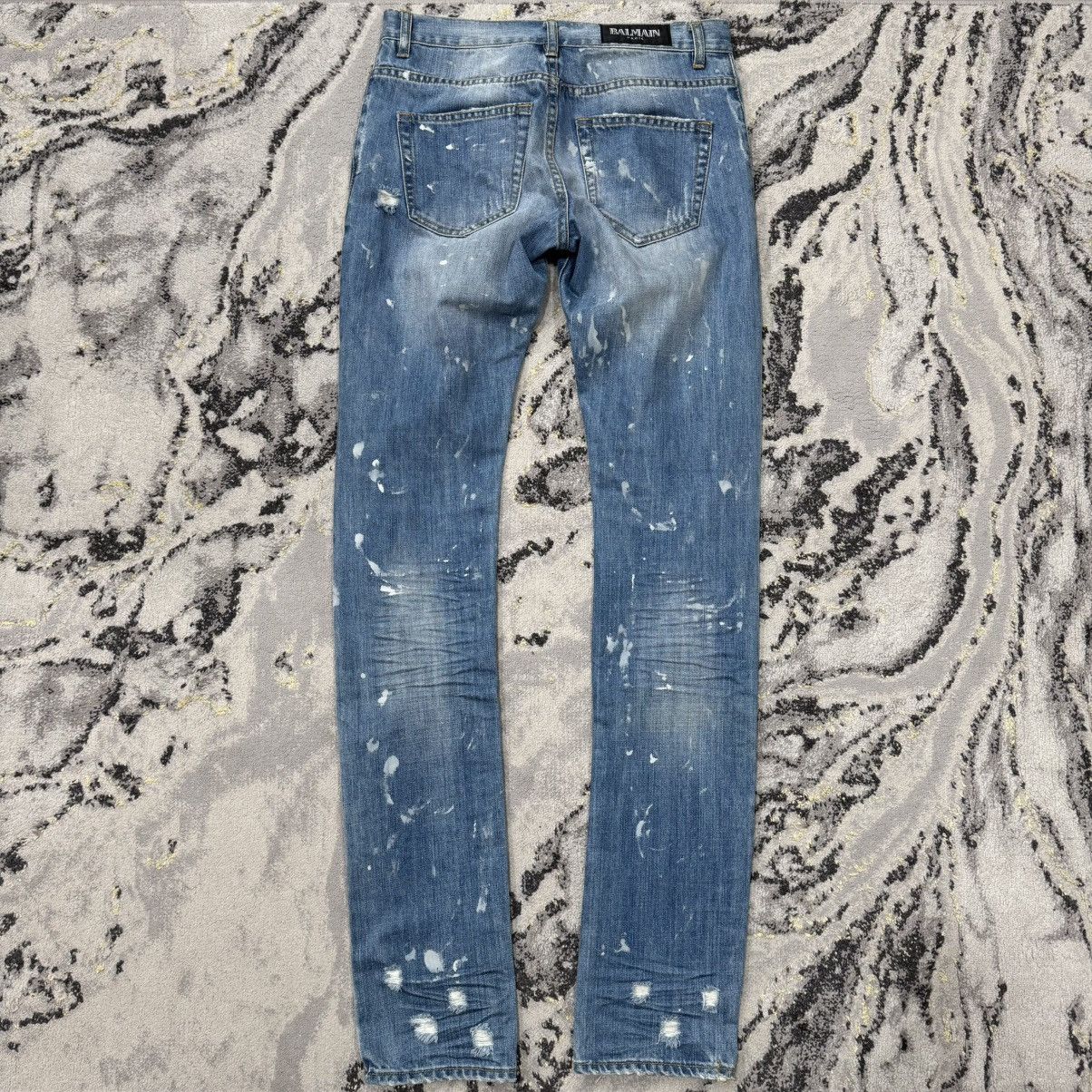 Balmain Balmain by Decarnin SS10 6 Pocket Destroyed Denim Size US 30 / EU 46 - 4 Thumbnail