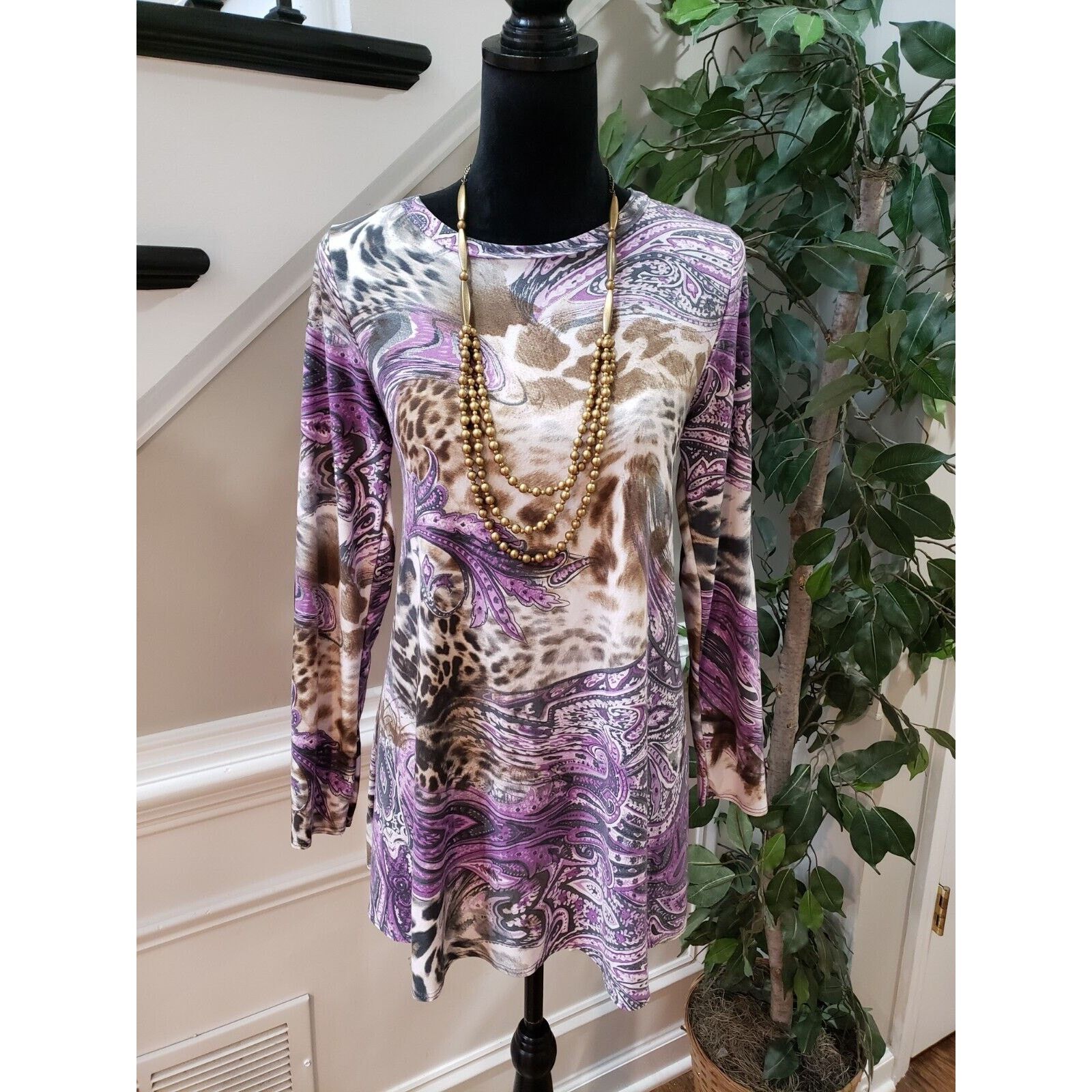 Other Women's Polyester Long Sleeve Casual Top Blouse Size Small Size S / US 4 / IT 40 - 9 Thumbnail