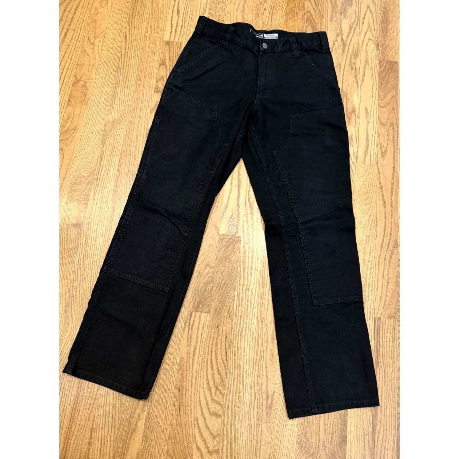 Carhartt VINTAGE Carhartt Pants Men's 30x30 Relaxed Fit Carpenter Workwear BLK Size US 30 / EU 46 - 4 Thumbnail
