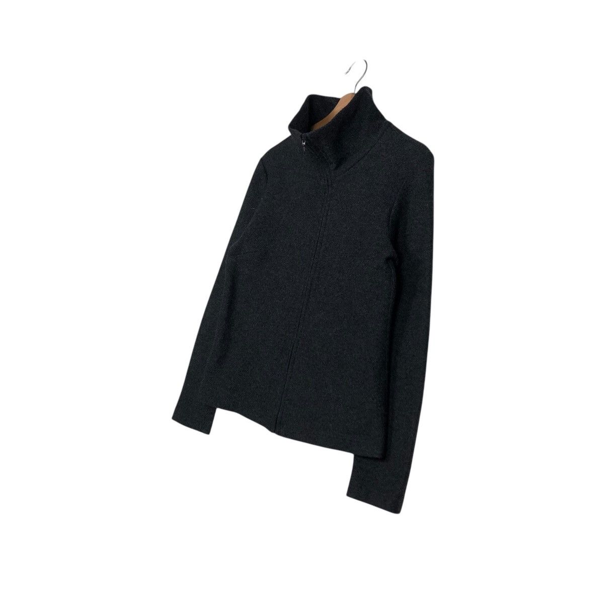 Vintage 📌Vintage Wool Zipper Cropped Jacket Valentino Size US M / EU 48-50 / 2 - 3 Thumbnail