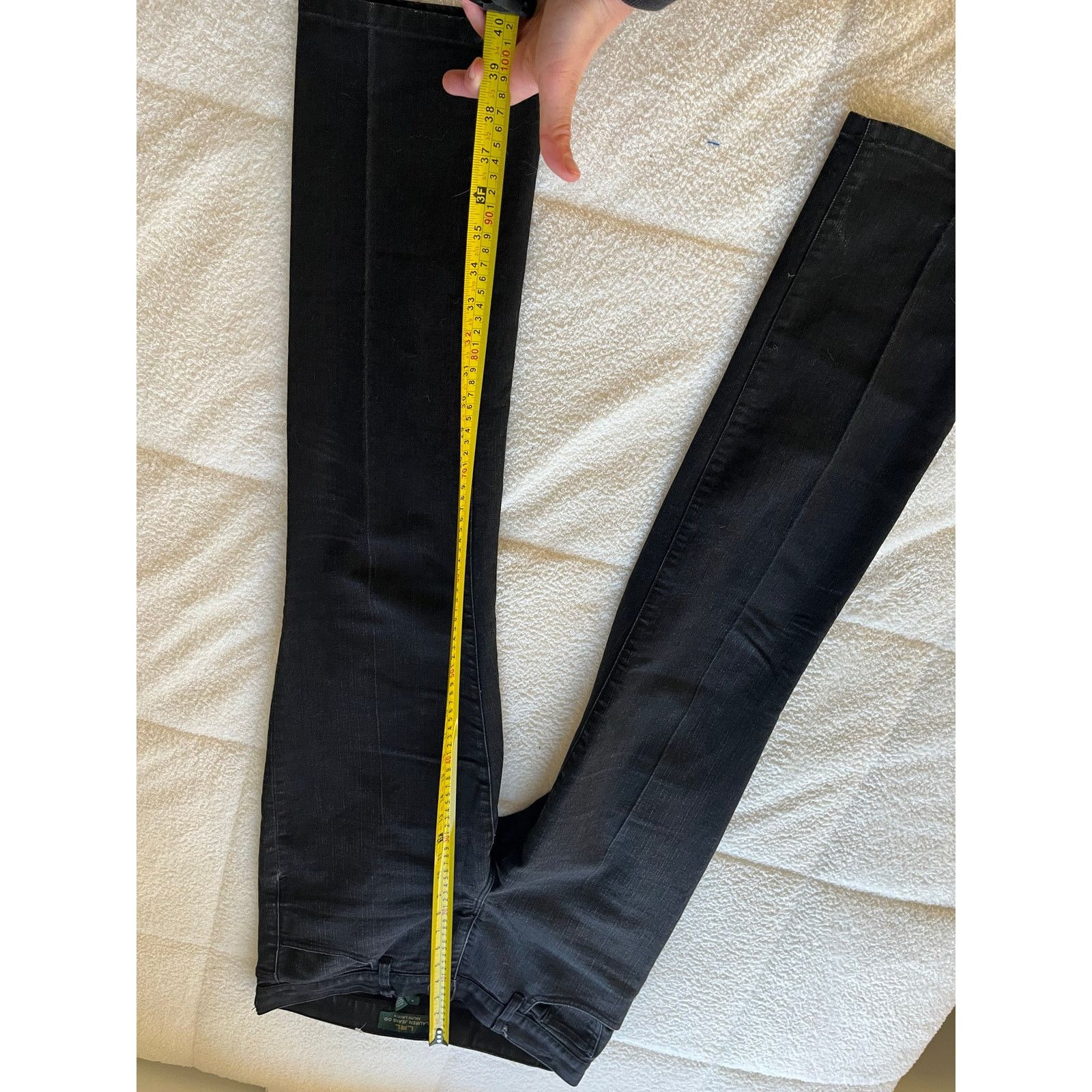Lauren Ralph Lauren We the free denim distressed jeans black size 27 Size 30" / US 8 / IT 44 - 2 Thumbnail