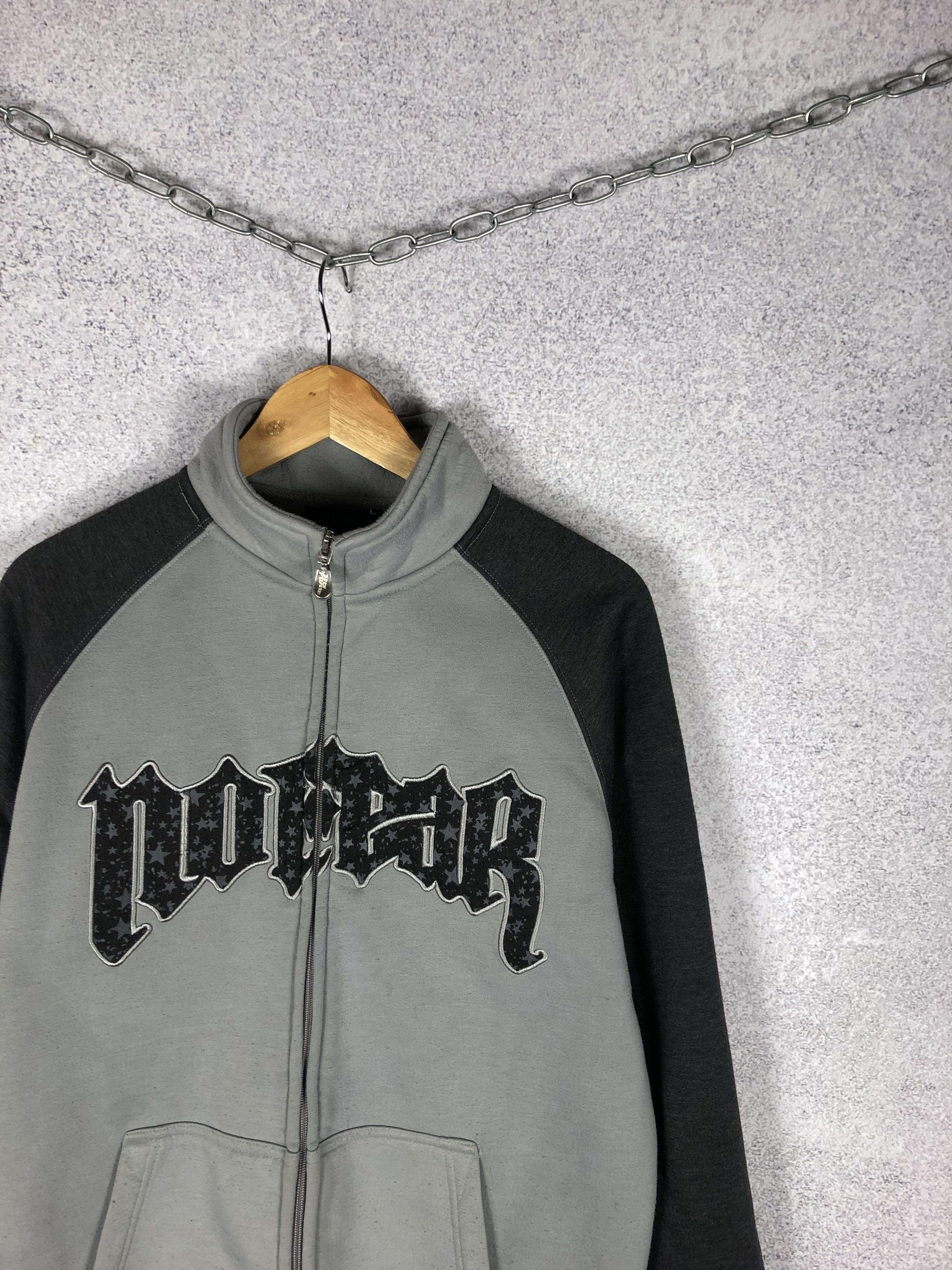 No Fear Vintage No Fear Big Logo Zip Sweatshirt Y2K Size US L / EU 52-54 / 3 - 5 Thumbnail