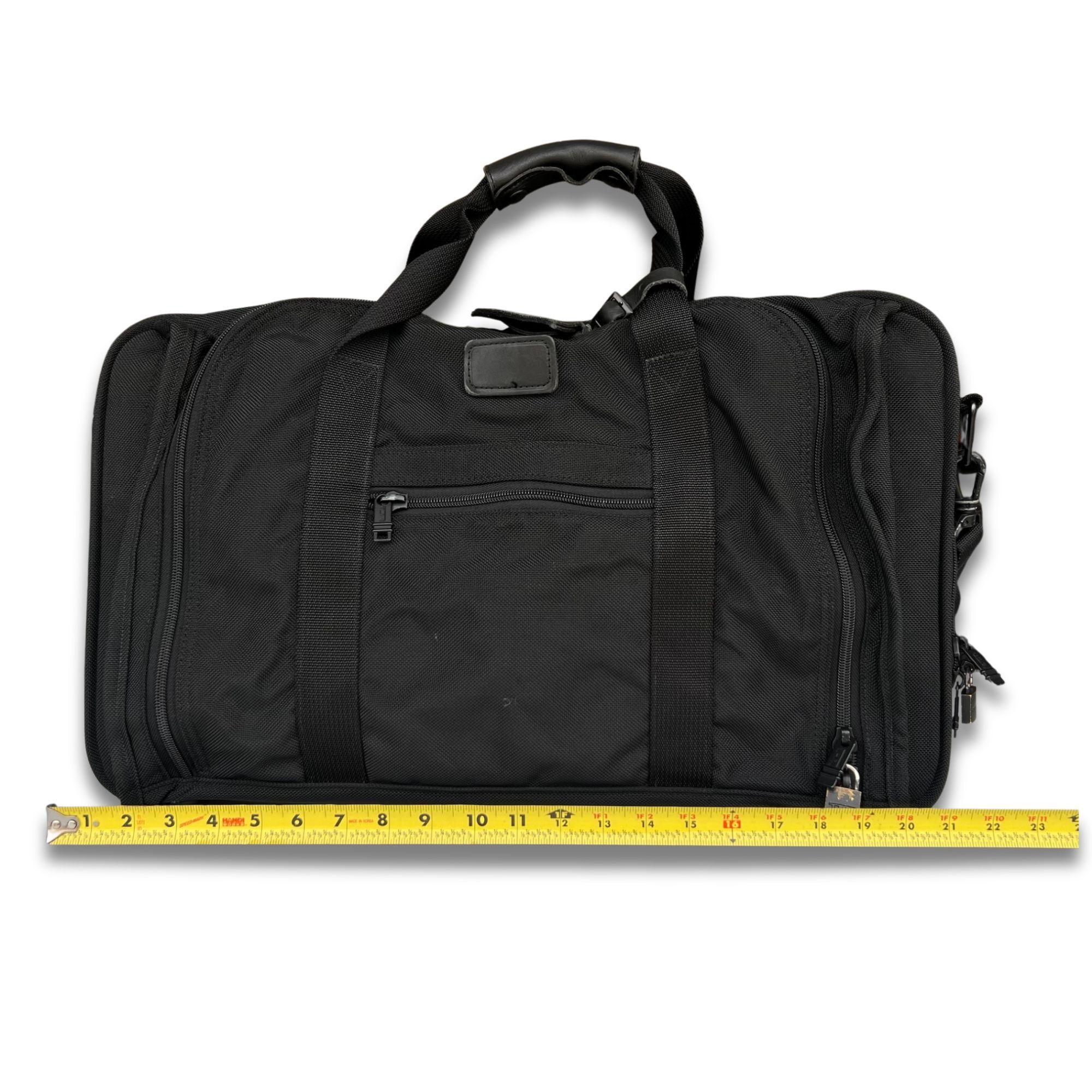 Tumi Tumi Black Ballistic Nylon Expandable Briefcase With Shoulde Size ONE SIZE - 10 Thumbnail