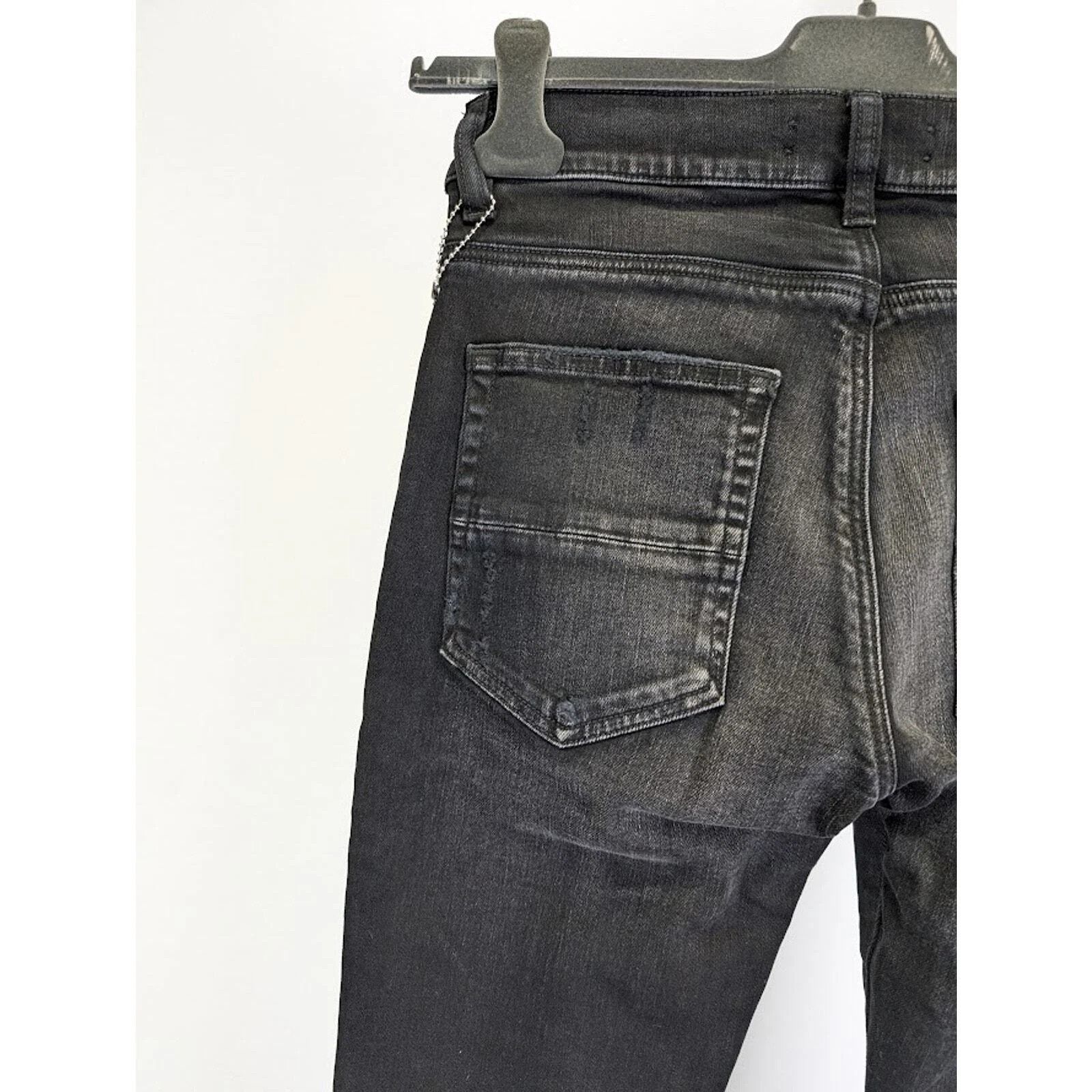 Amiri o1rshd1 Q:3 / Core Applique Jean in Aged Black Size US 36 / EU 52 - 15 Thumbnail