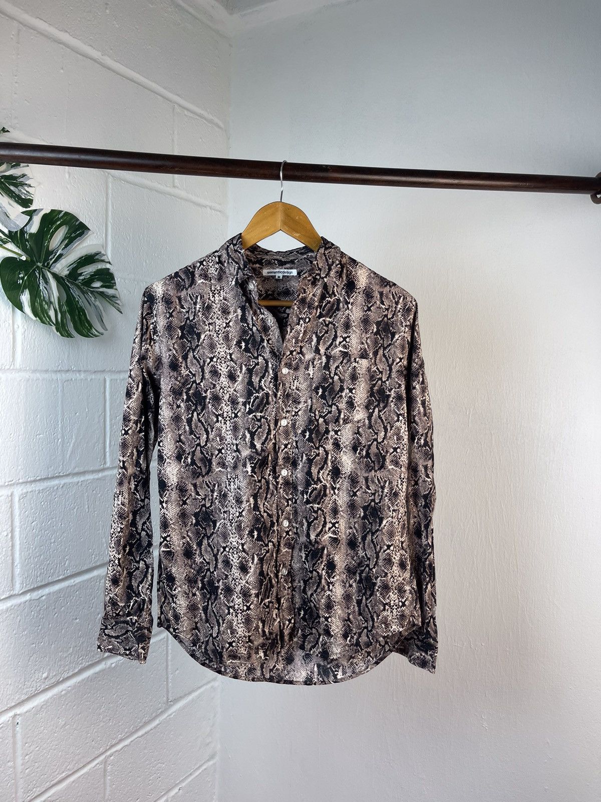 IFSIXWASNINE SNAKE FLOWER LONG SLEEVE 【公式通販】