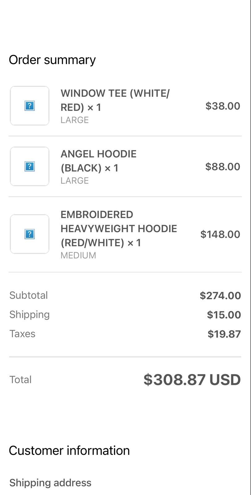 Revenge Revenge Angel Hoodie Size US L / EU 52-54 / 3 - 7 Thumbnail