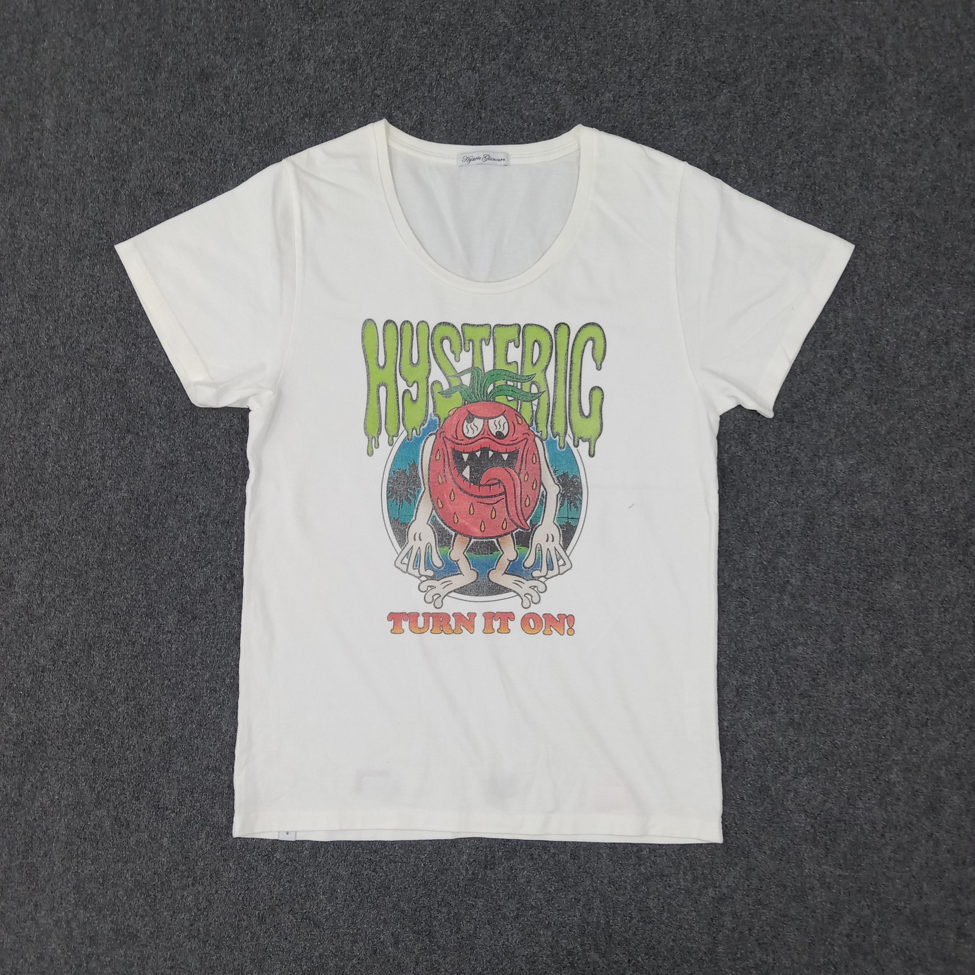 Hysteric Glamour × Japanese Brand × Vintage Hysteric Glamour Japanese Parody Tshirt Size US M / EU 48-50 / 2 - 1 Thumbnail