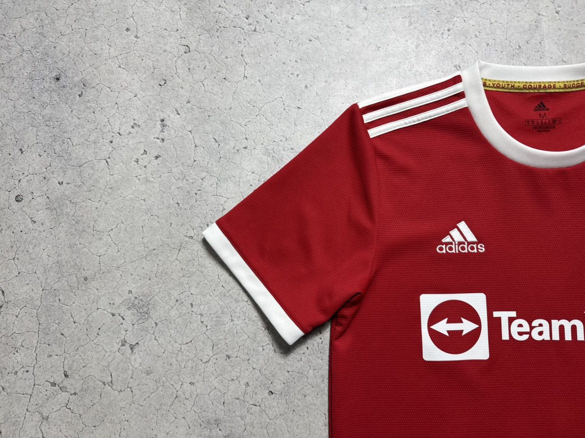 Adidas Adidas FC Manchester United Sancho #25 Vintage Soccer Jersey Size US M / EU 48-50 / 2 - 5 Thumbnail