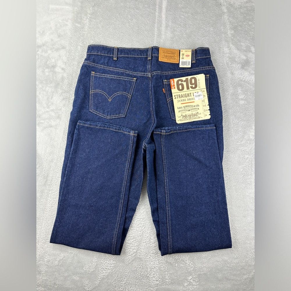 Levi's Vintage NWT Levi's 619 orange tab straight leg 38 Waist 32 Size US 38 / EU 54 - 5 Thumbnail
