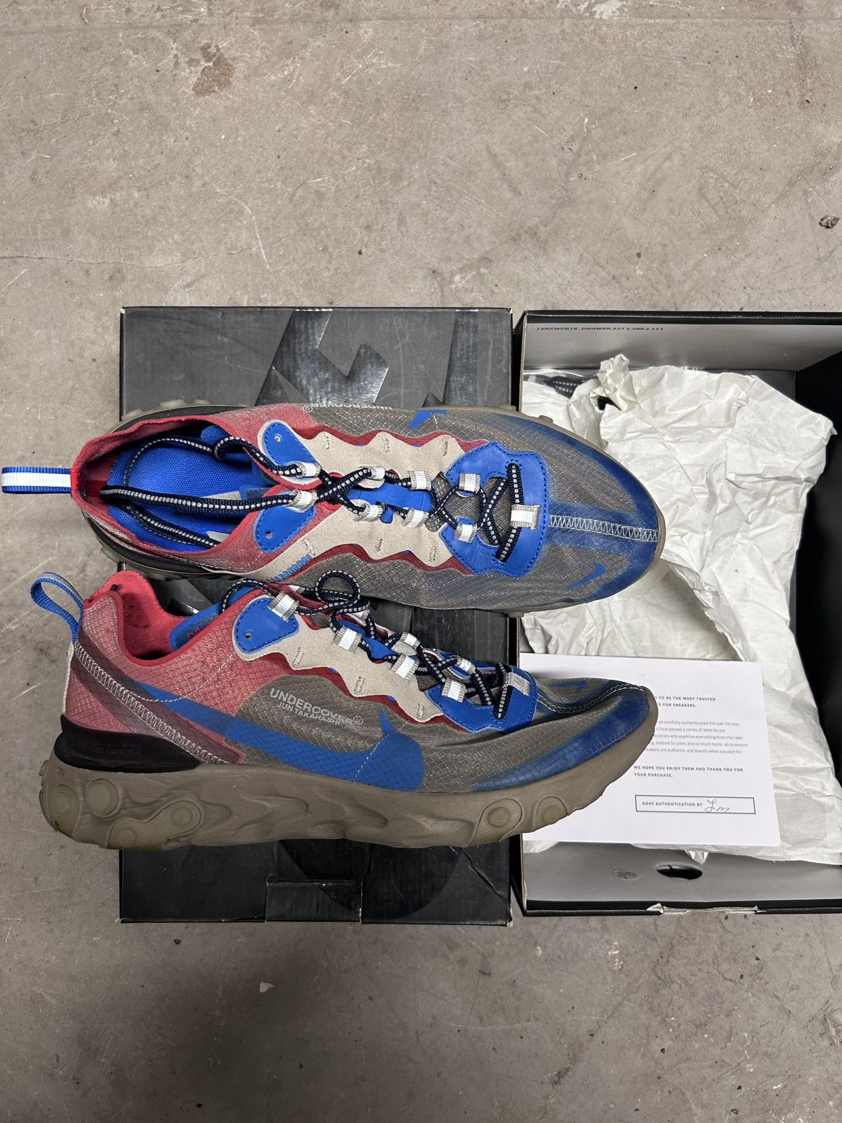 Nike × Undercover Nike React Element 87 Undercover Size US 9 / EU 42 - 3 Thumbnail