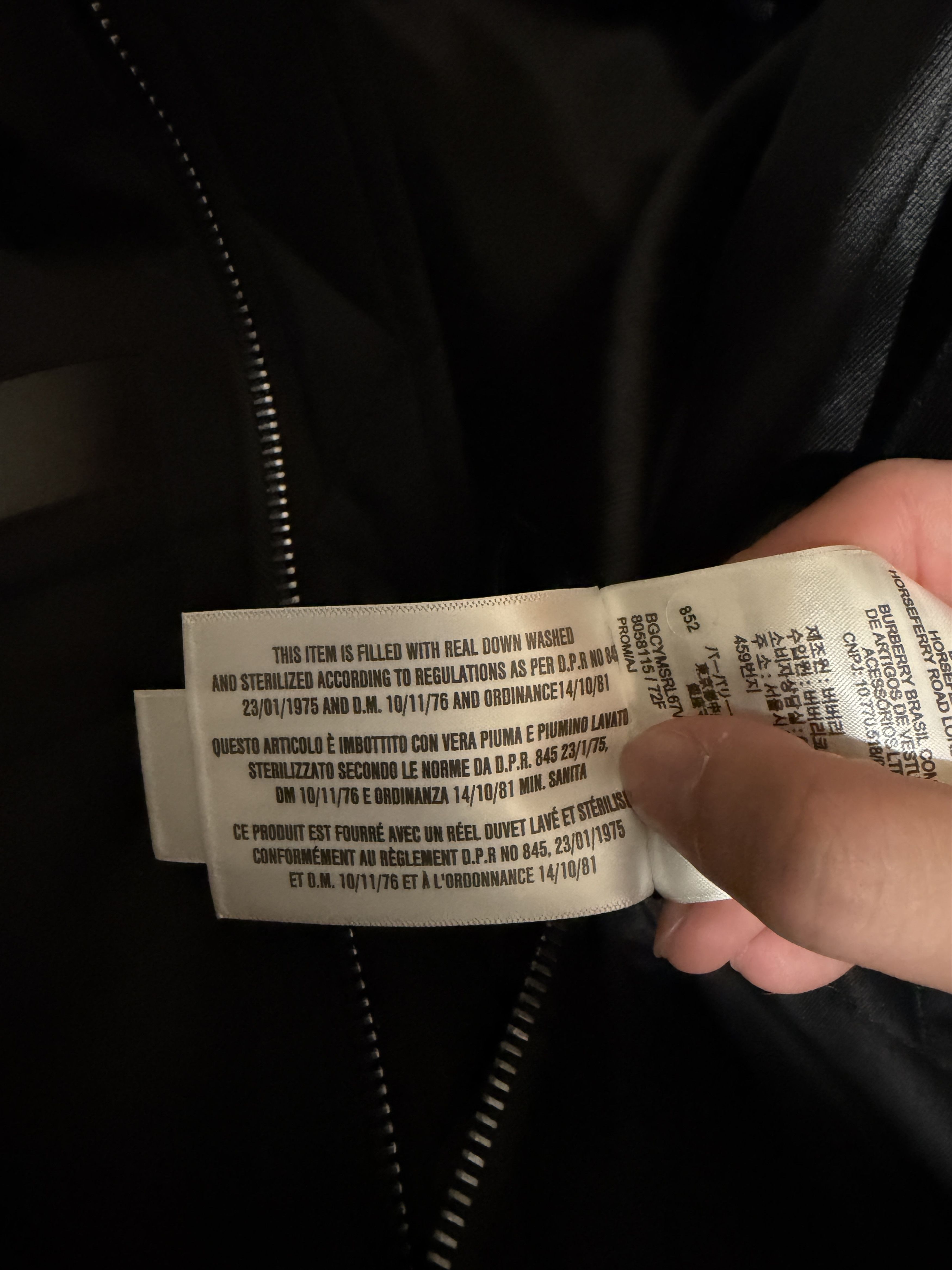 Burberry Heavy Down Puffer Coat Size US XXL / EU 58 / 5 - 11 Thumbnail