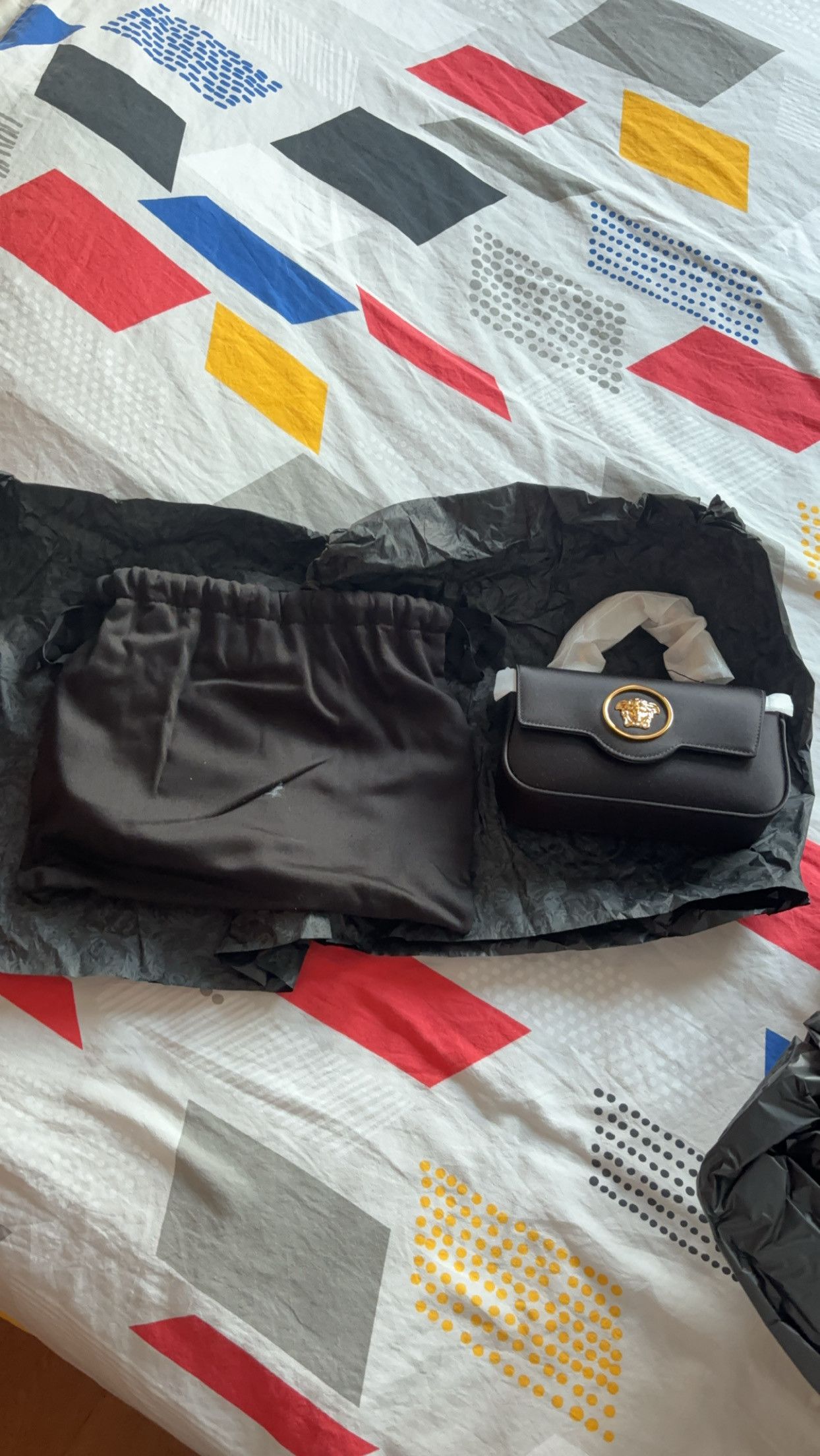 Versace Mini Sac en satin la Medusa Size ONE SIZE - 5 Thumbnail