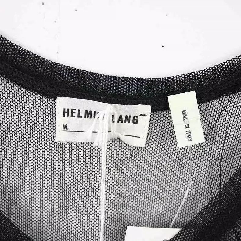 Helmut Lang HELMUT LANG sheer tank top Size S / US 4 / IT 40 - 6 Thumbnail
