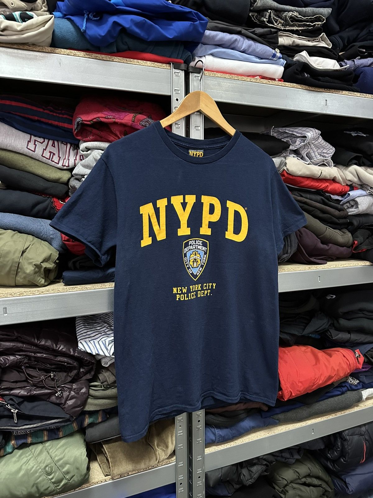 Vintage Vintage NYPD 90s T-Shirt New York City Police USA Rare tee Size US M / EU 48-50 / 2 - 2 Thumbnail