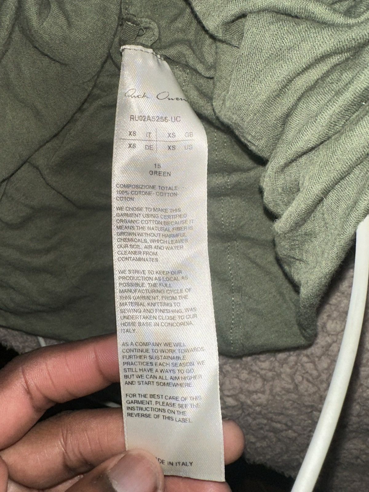 Rick Owens Rick Owens double SS T-shirt Size US XS / EU 42 / 0 - 5 Thumbnail